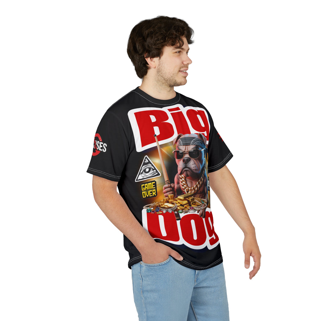 Big Dog Graphic Tee LD&P APPAREL Black