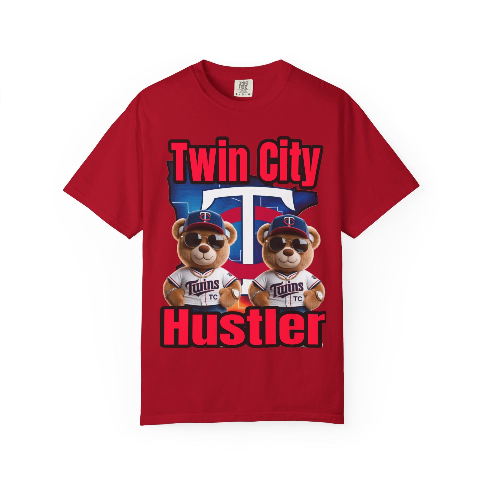 Hustler Garment-Dyed T-shirt - Twin City LD&P Apparel Design
