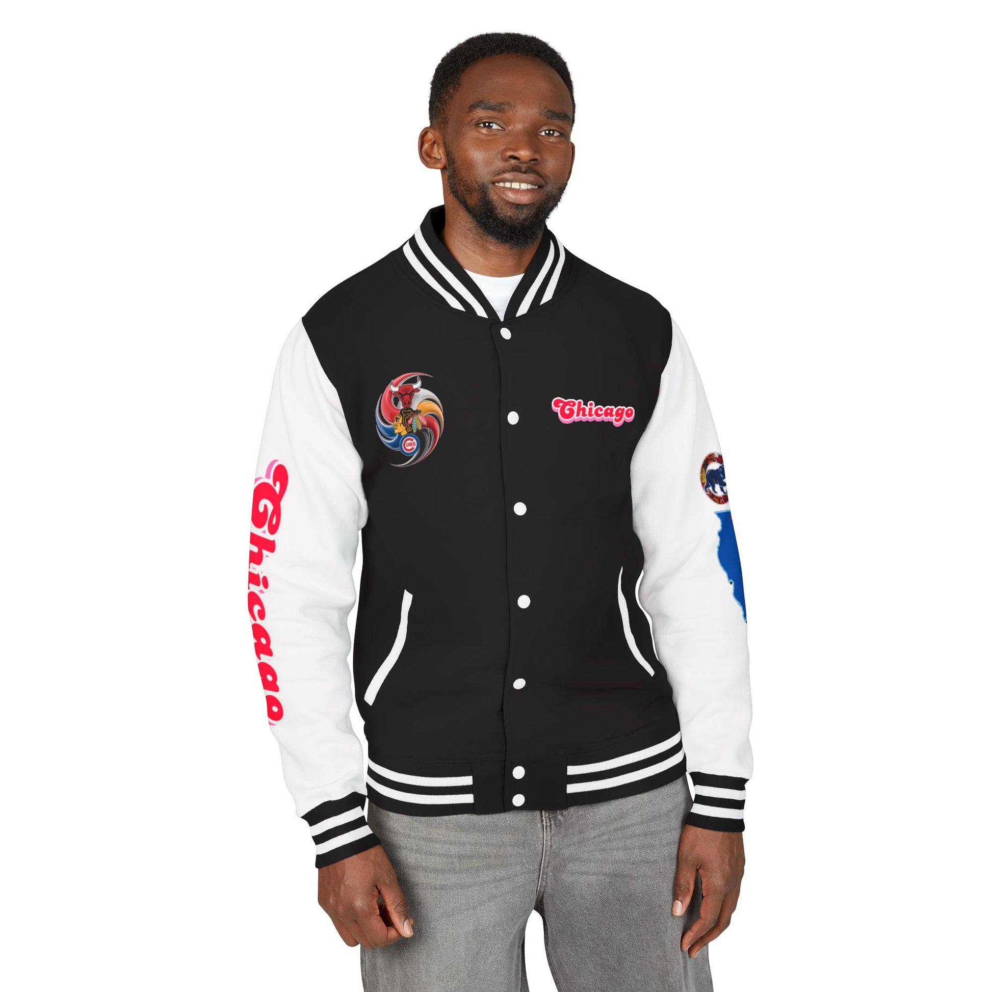 Letterman Jacket Chicago Design
