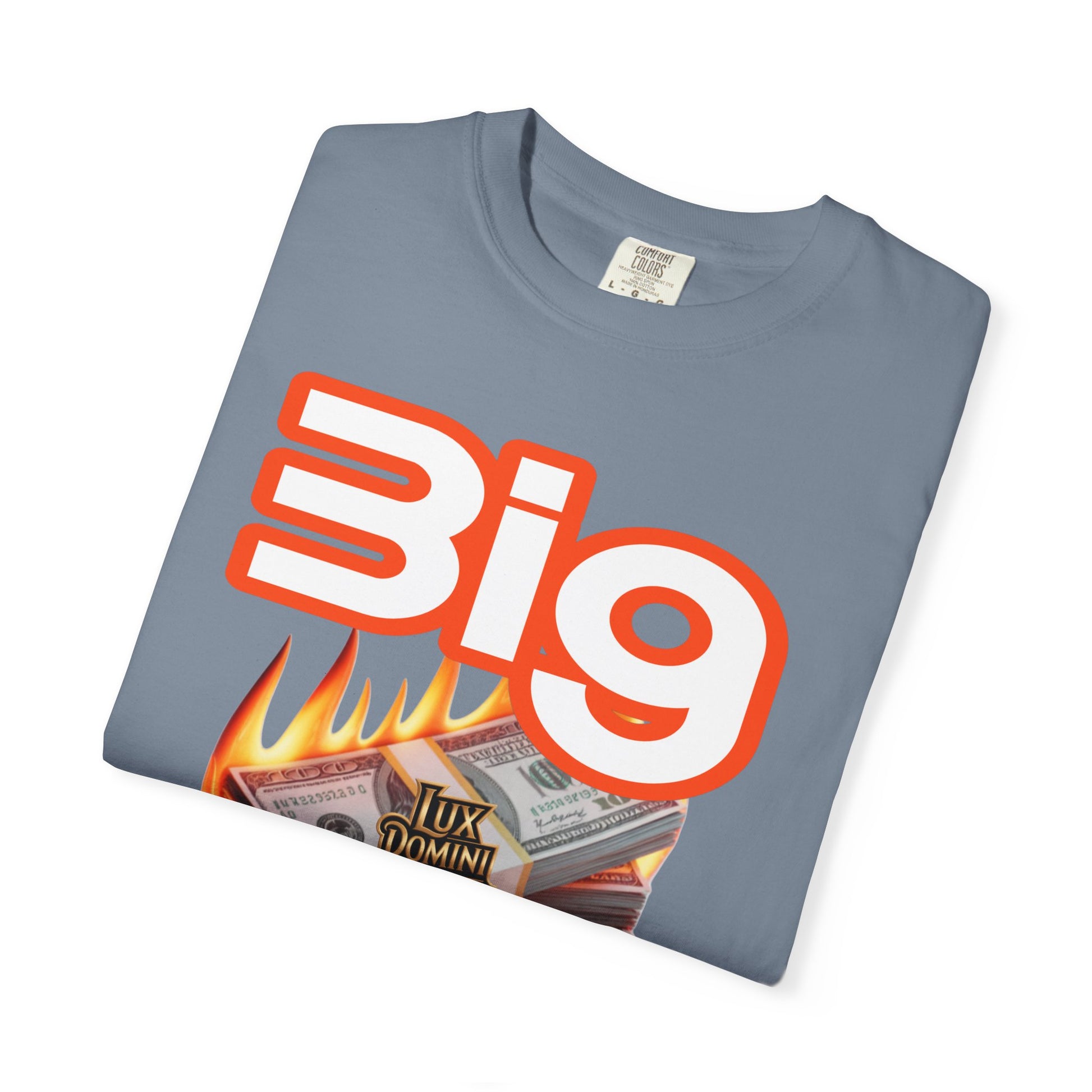 T-Shirt Big Spender Text Unisex Garment-Dyed Tee