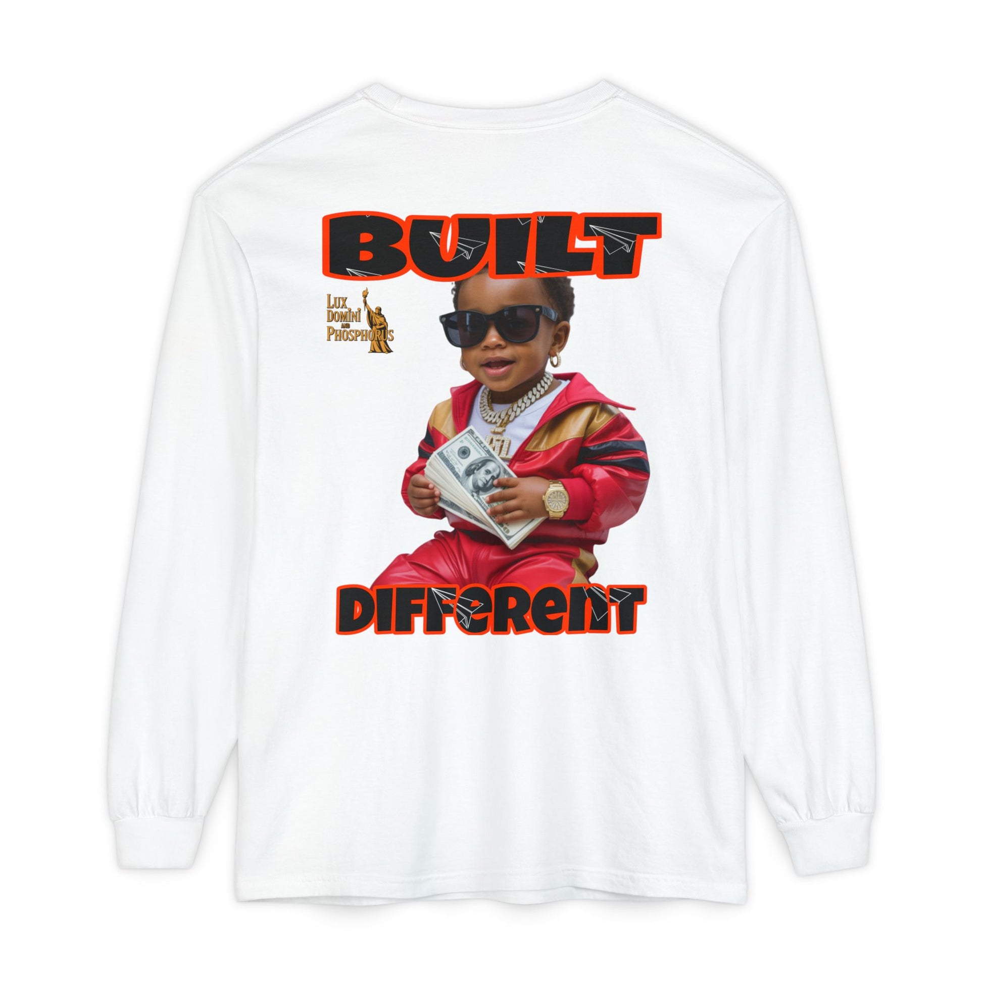 Long Sleeve T-Shirt - Built Different LD&P Apparel Design