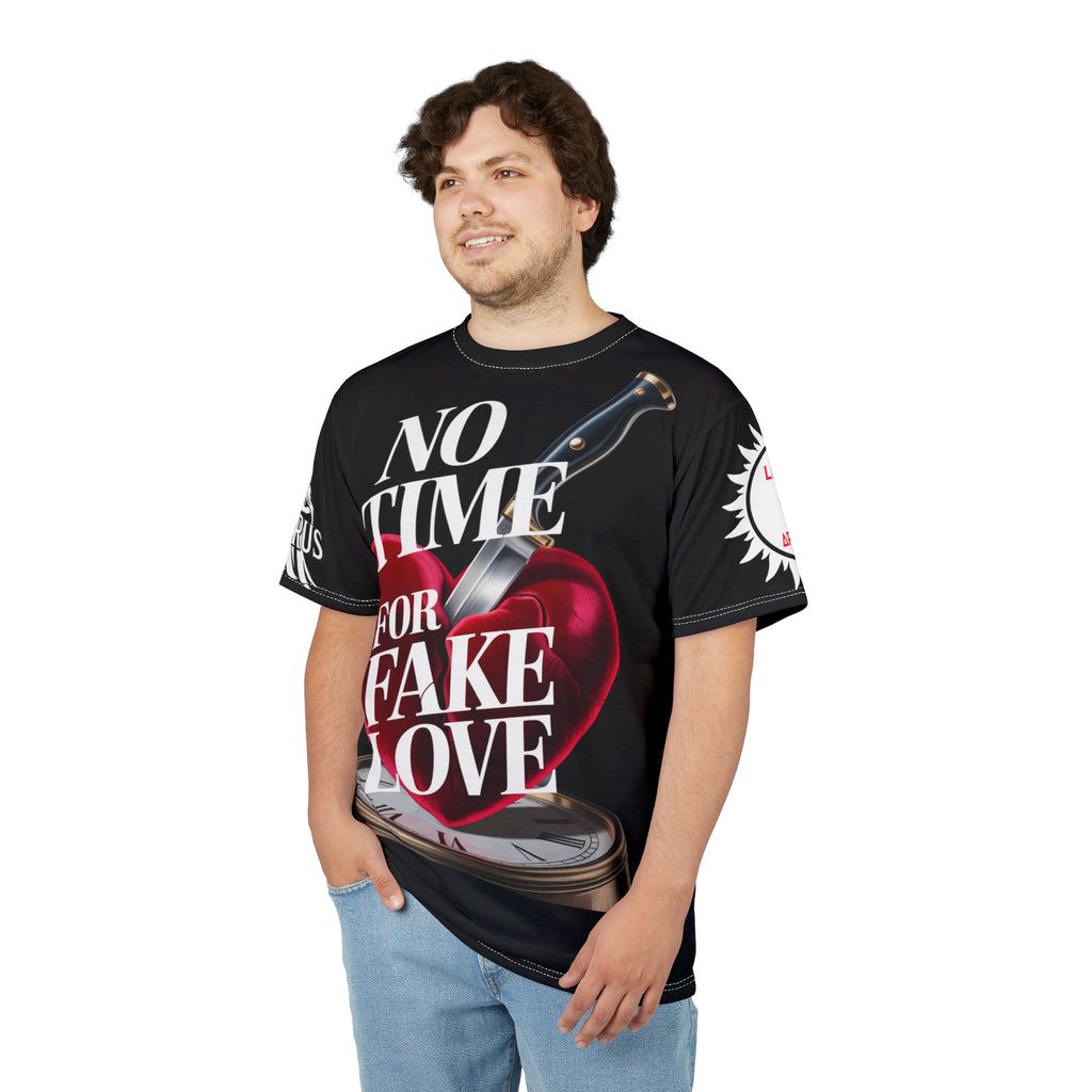 Fake Love Unisex Tee - Lux Domini and Phosphorus LD&P Apparel Design