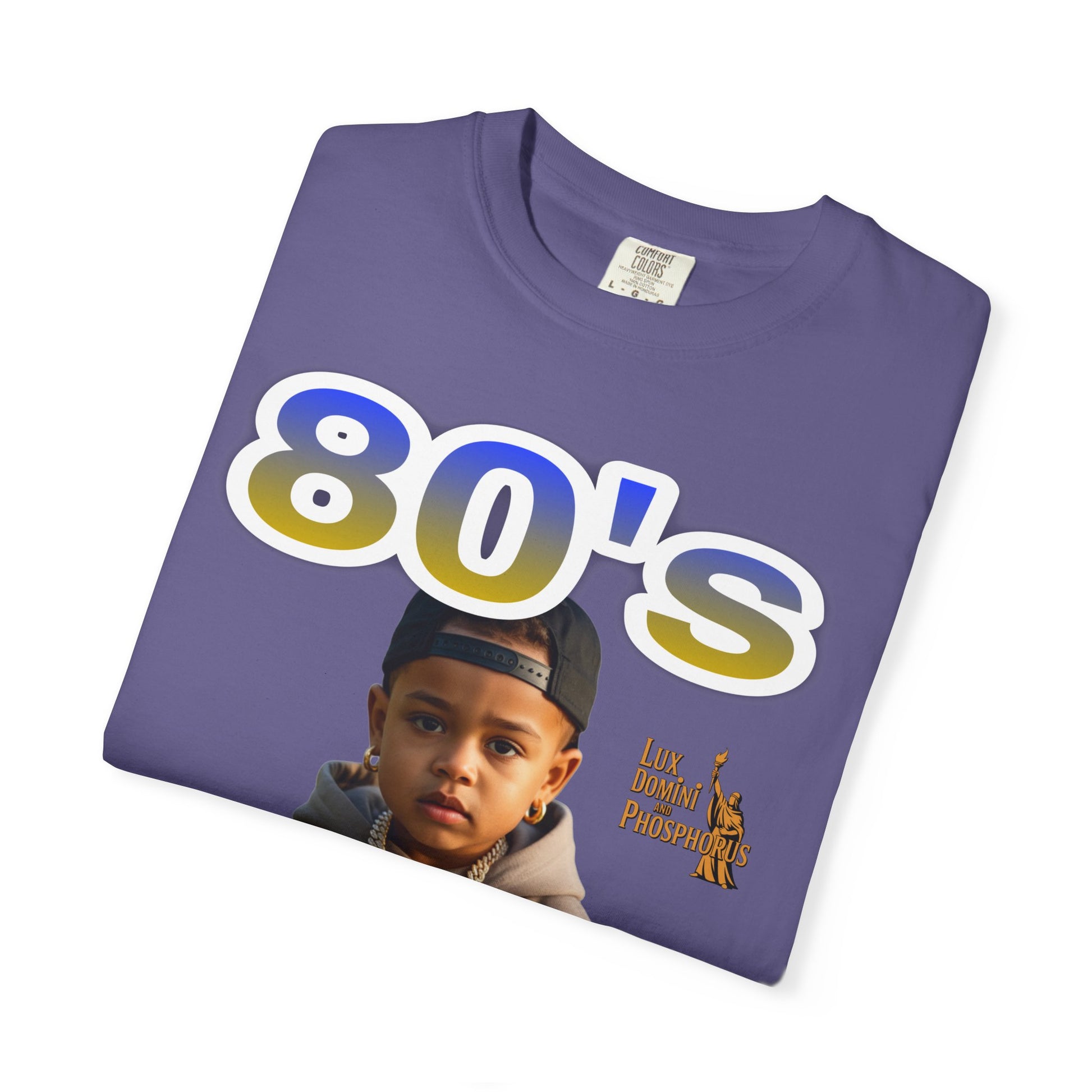 80s Baby Unisex Garment-Dyed T-shirt - LD&P APPAREL