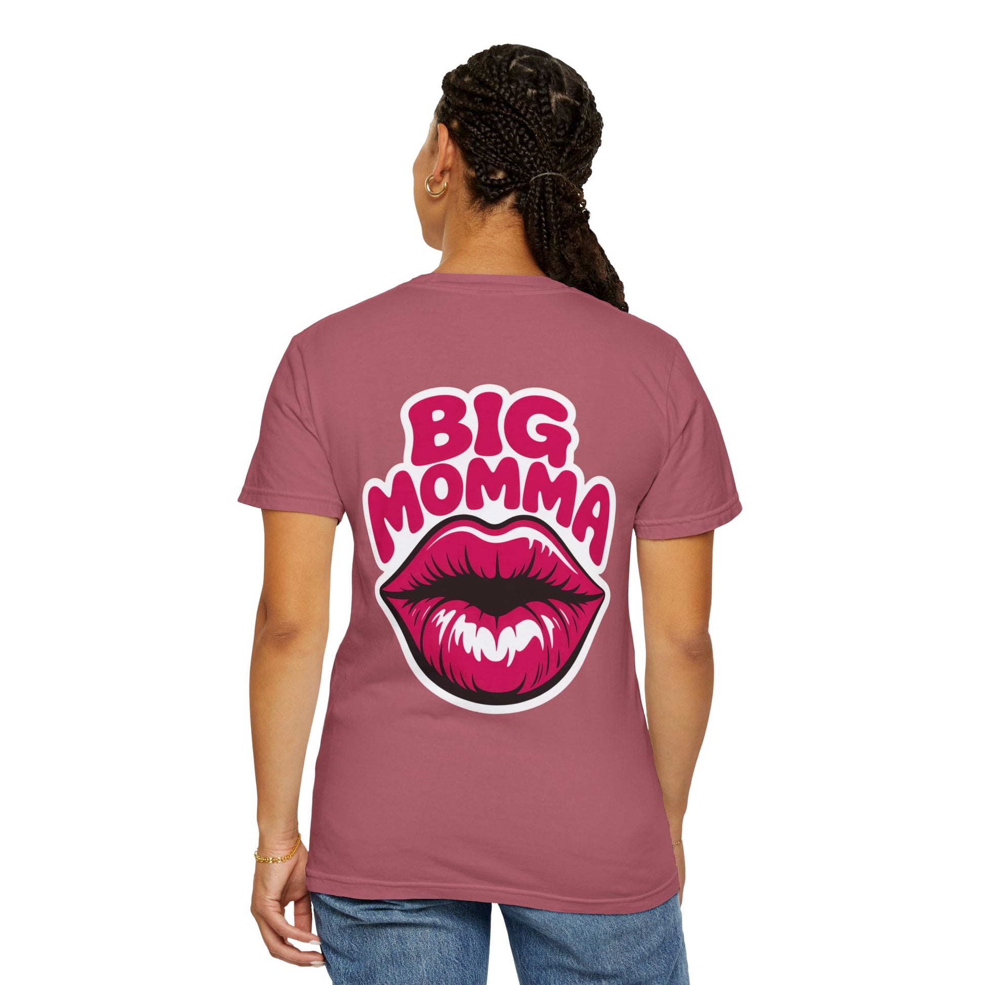 Dyed T-shirt - Big Moma Print