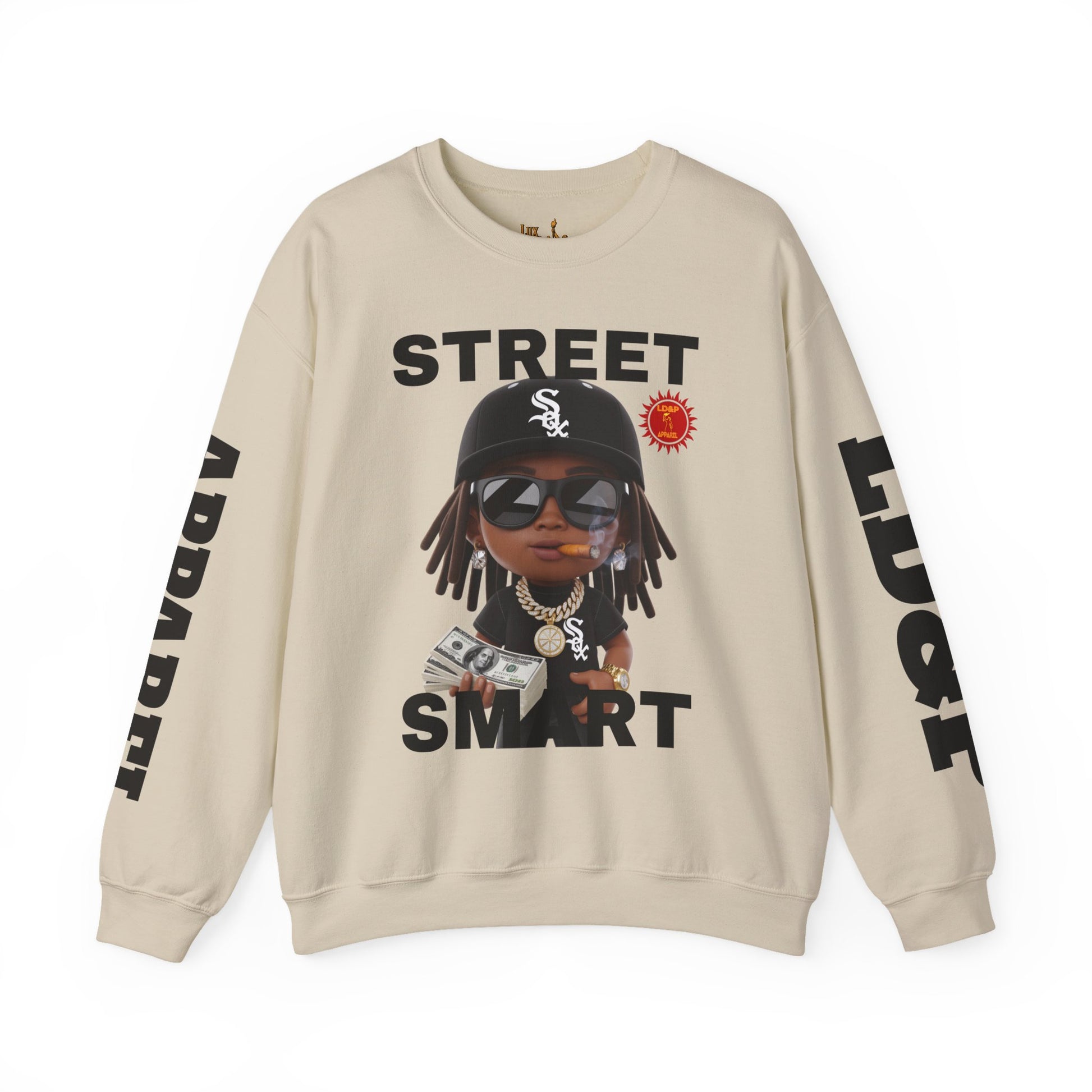 Street Smart Crewneck Sweatshirt - Urban Casual Wear