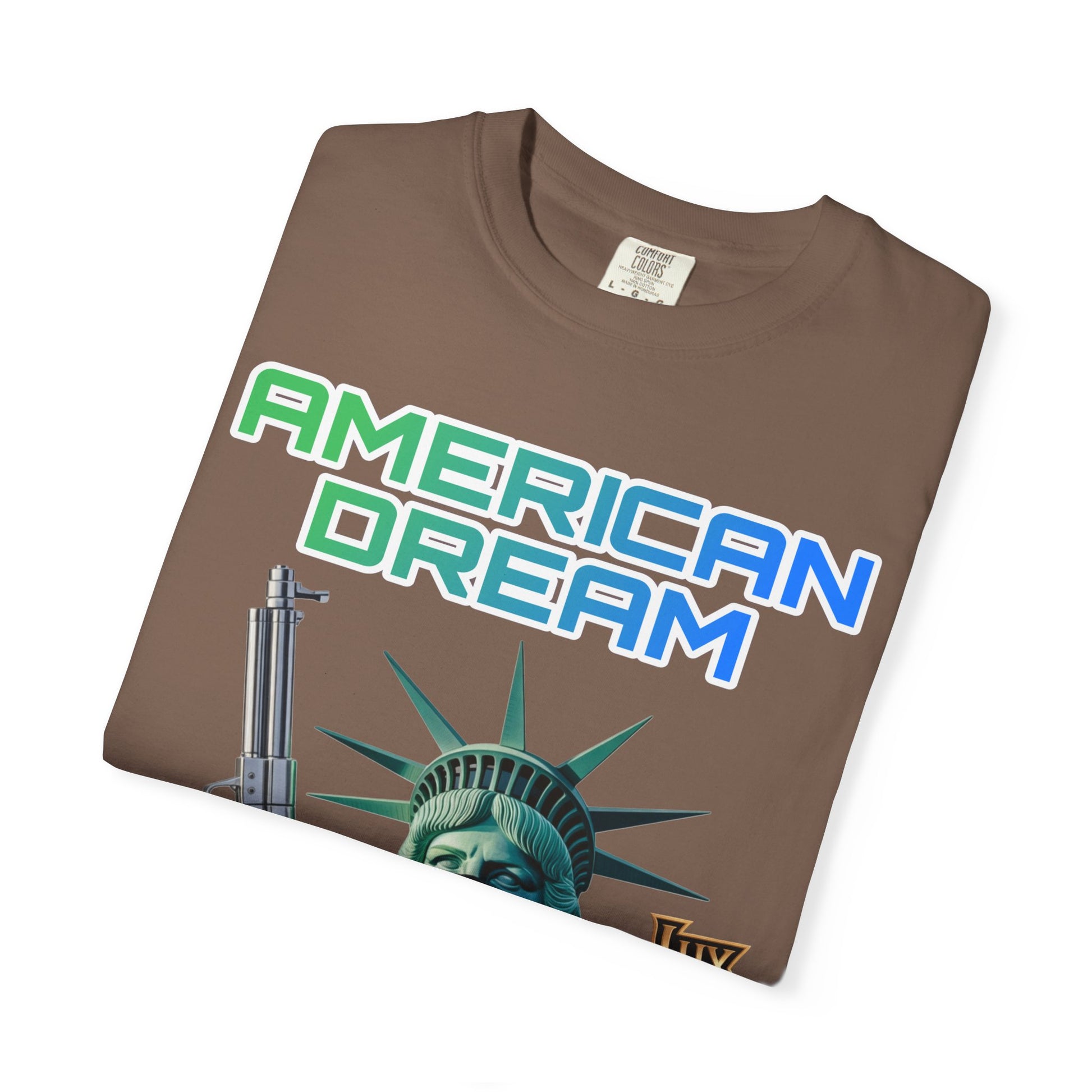 T-shirt American Dream or Nightmare Unisex Garment-Dyed