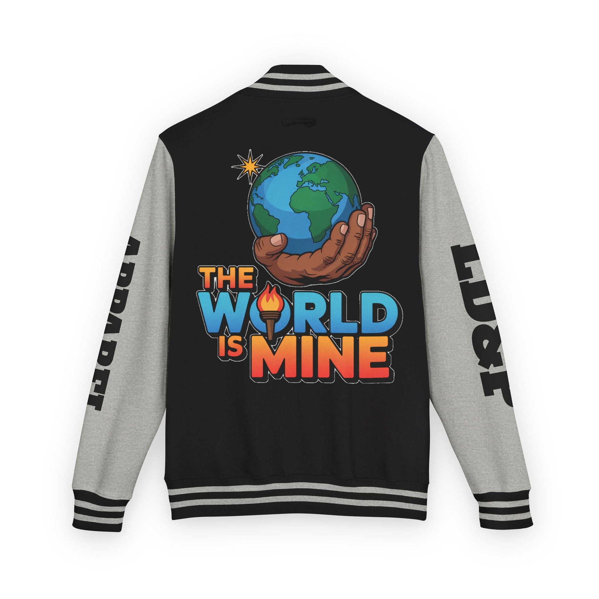 Letterman Jacket - The World is Mine LD&P APPAREL Design