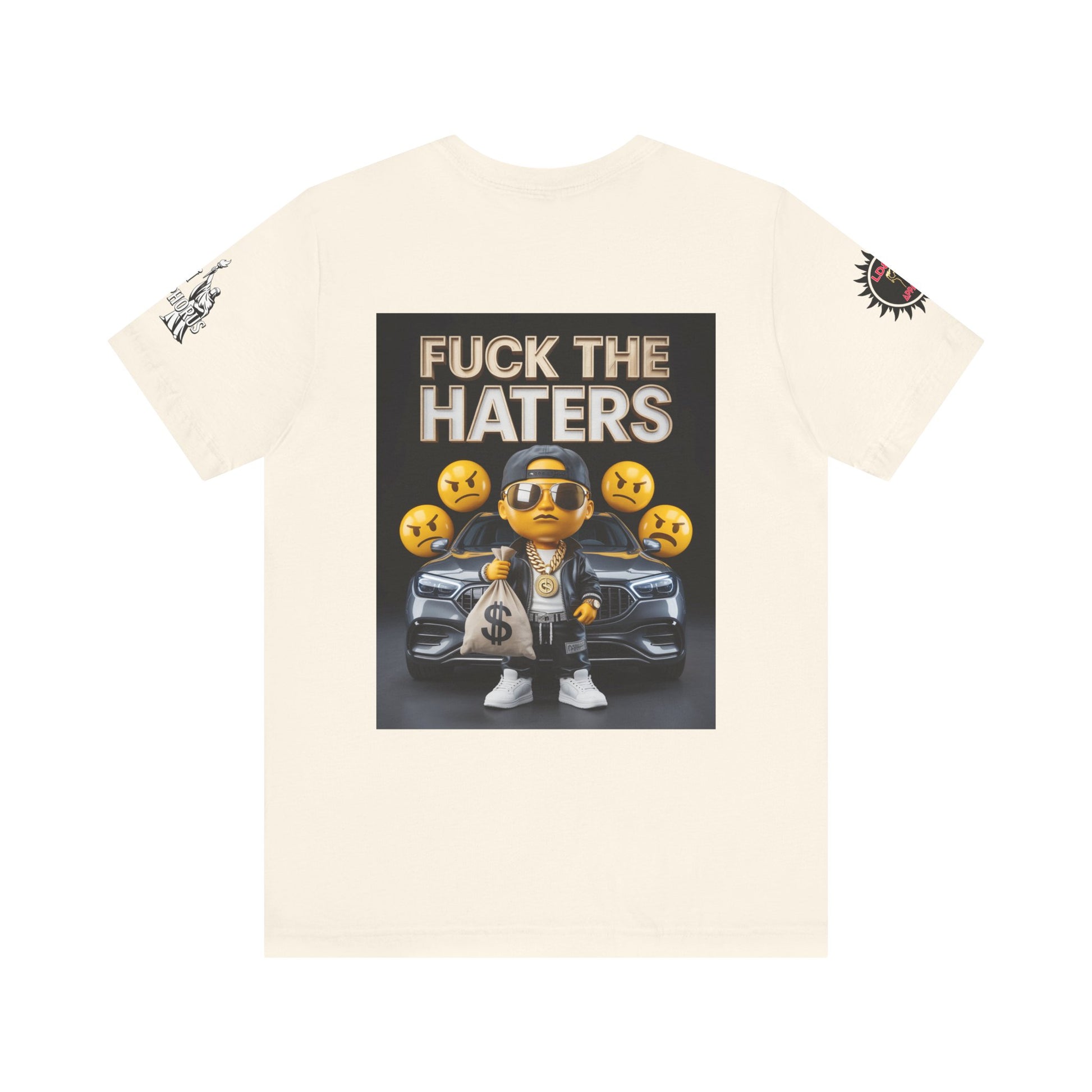 Fuck the Haters Unisex Tee - Bold Graphic Motivational Shirt