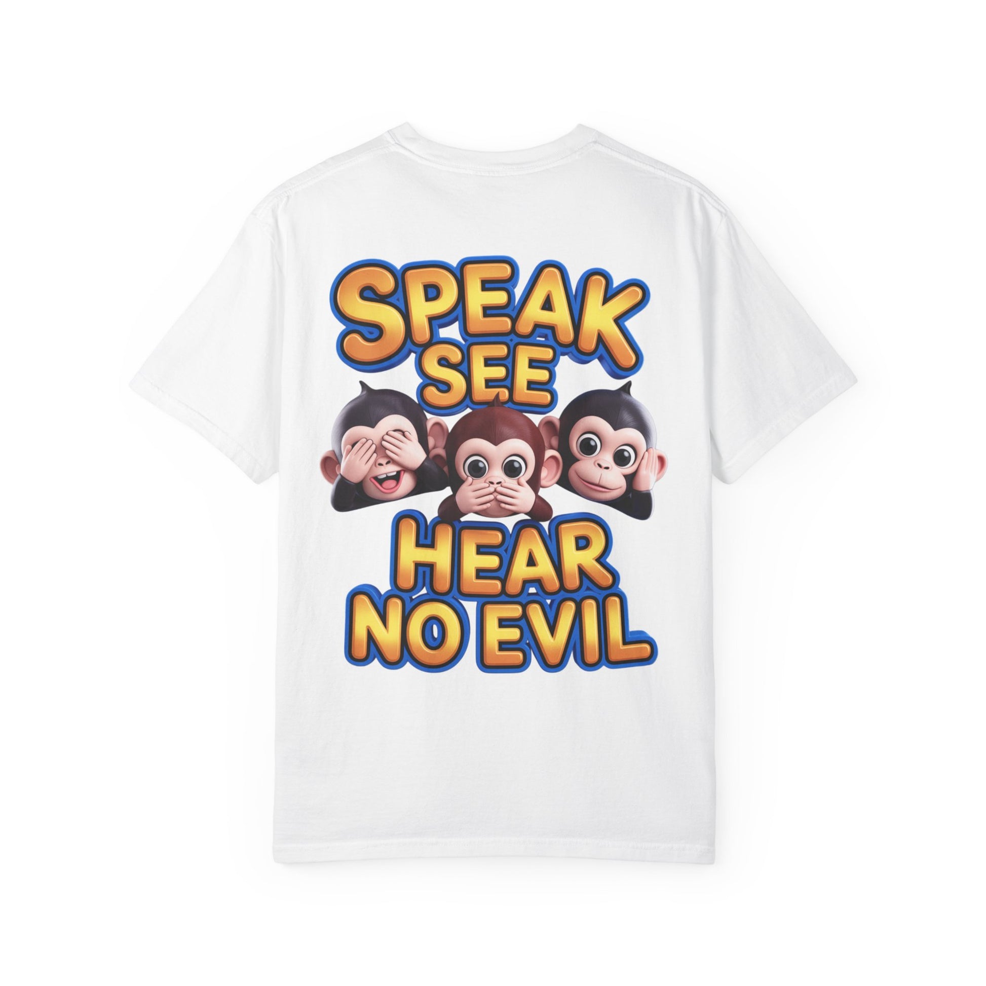Graphic T-Shirt Speak See Hear No Evil