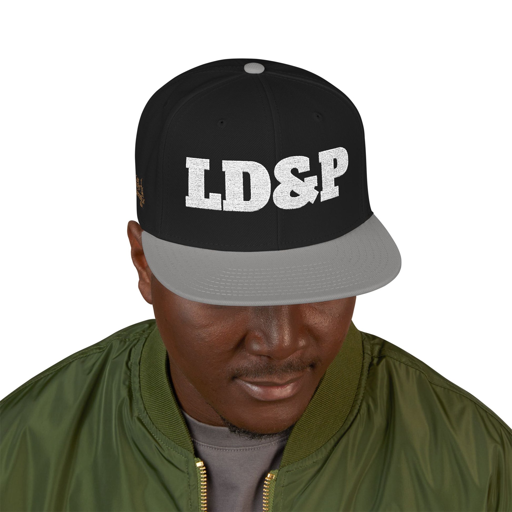 Embroidered Snapback Cap - LD&P Apparel Design 2