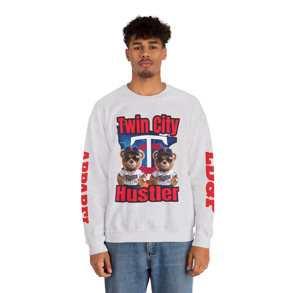 Crewneck Sweatshirt Twin City Hustler LD&P Apparel Design