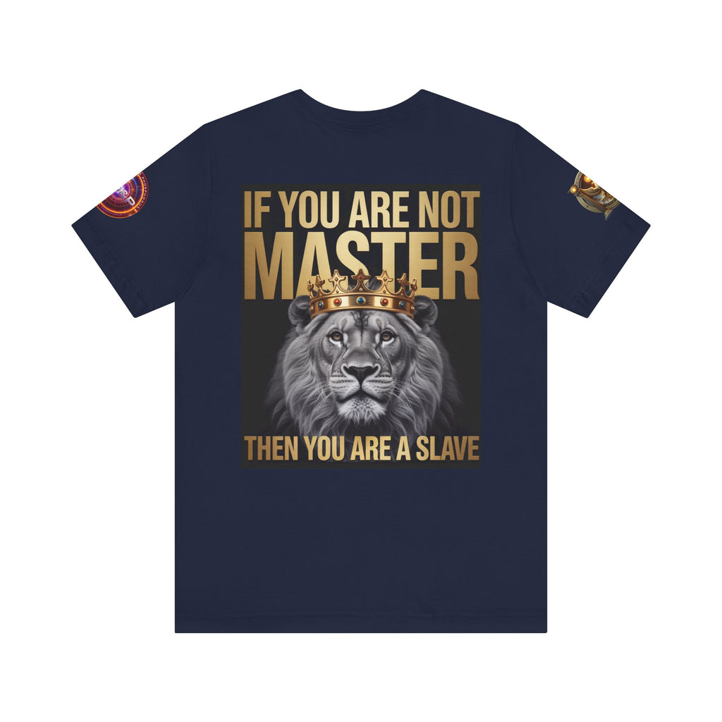 T-Shirt Master or slave LD&amp;P APPAREL Design Unisex Jersey Short Sleeve Tee