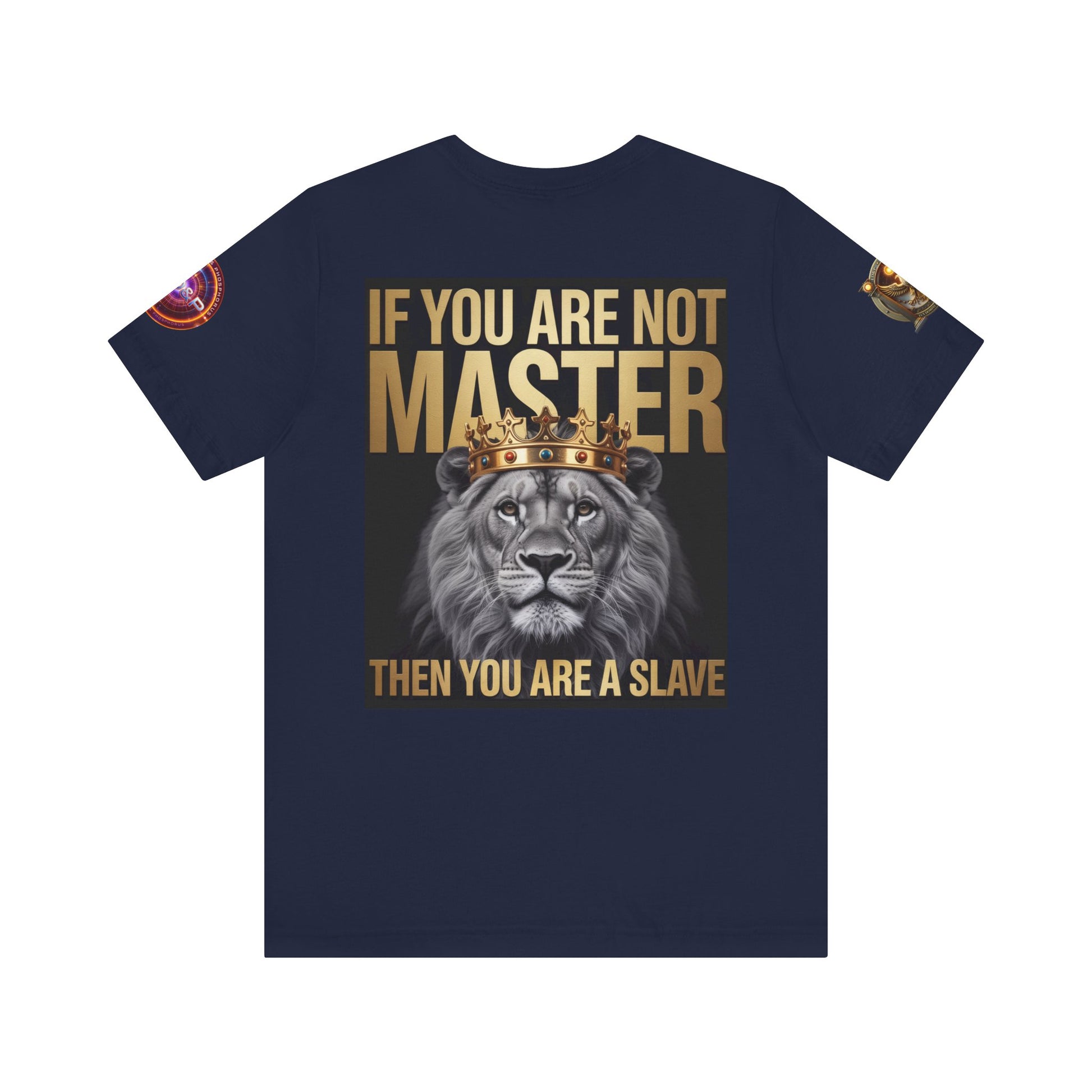 T-Shirt Master or slave LD&amp;P APPAREL Design Unisex Jersey Short Sleeve Tee