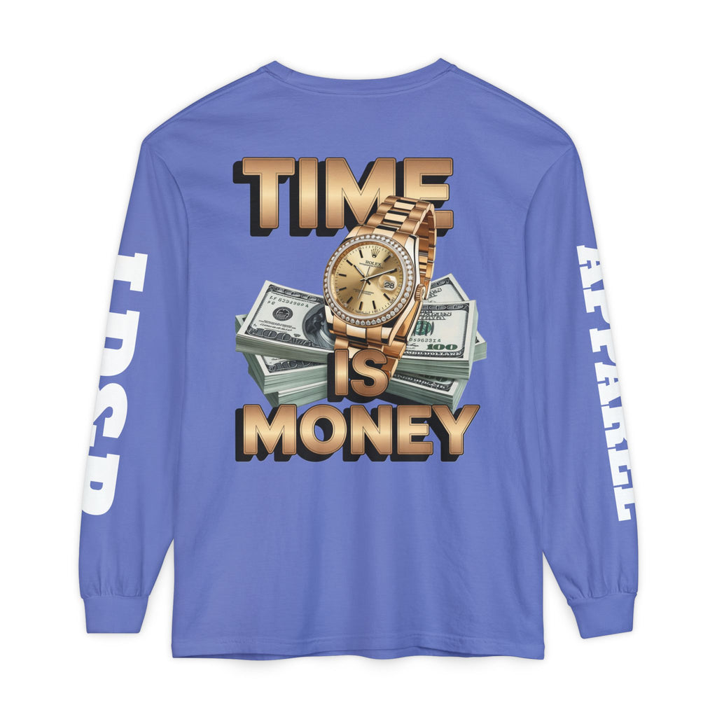 Long Sleeve T-Shirt Time is MONEY Design