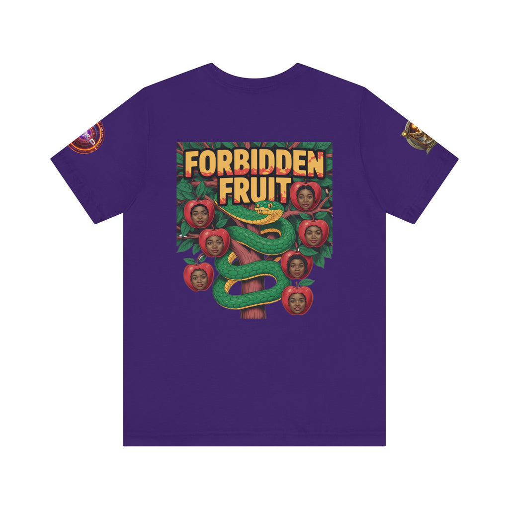 Short Sleeve Tee - Tree of Knowledge Forbidden Fruit Design