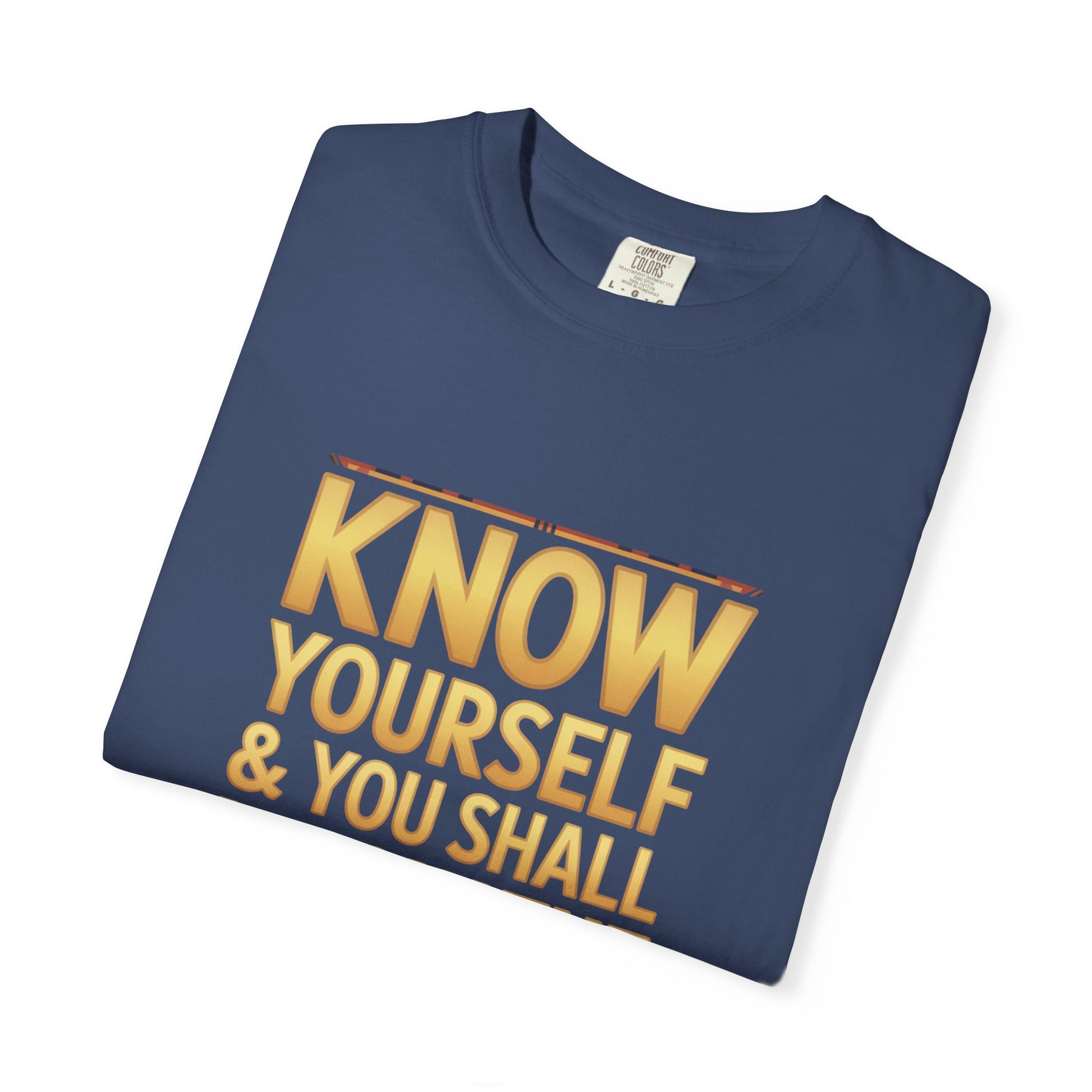 Garment-Dyed T-shirt - Know Yourself Design