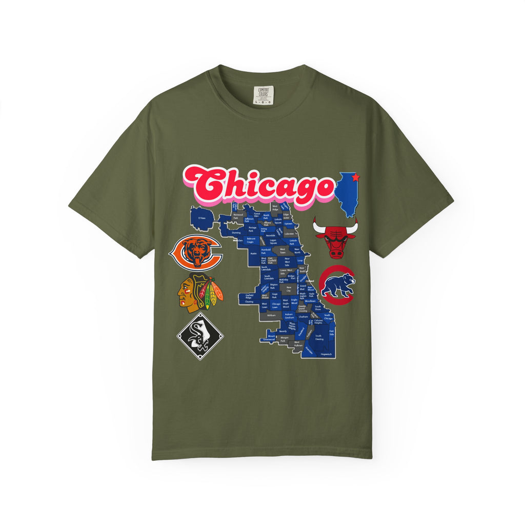 Chicago Unisex T-shirt - Vintage Chicago Design
