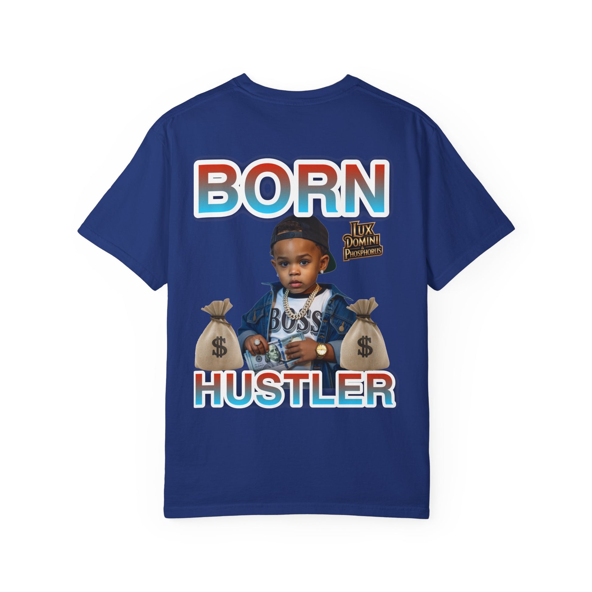 Garment-Dyed T-shirt BORN HUSTLER LD&P APPAREL
