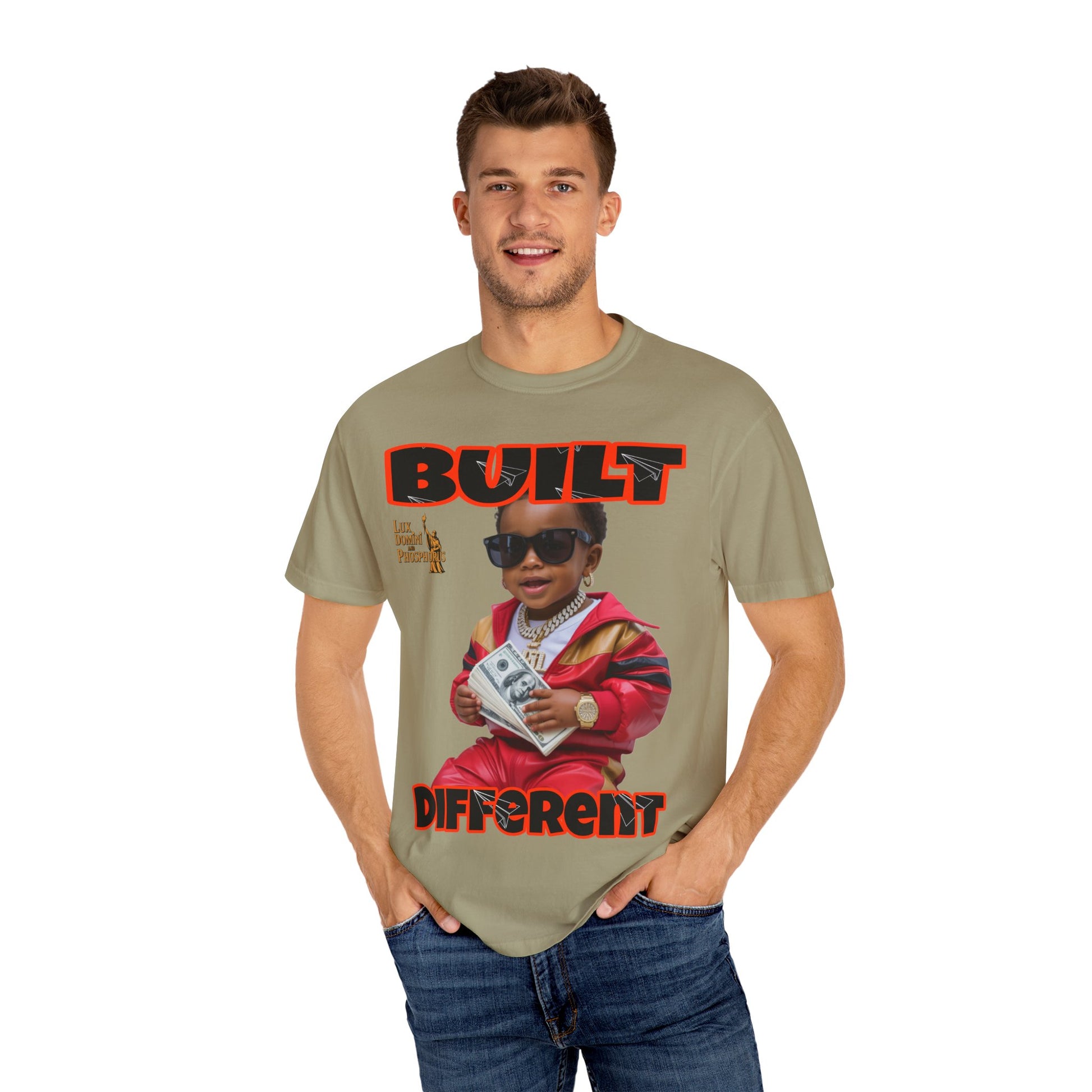 Garment-Dyed T-Shirt - Built Different LD&P Apparel