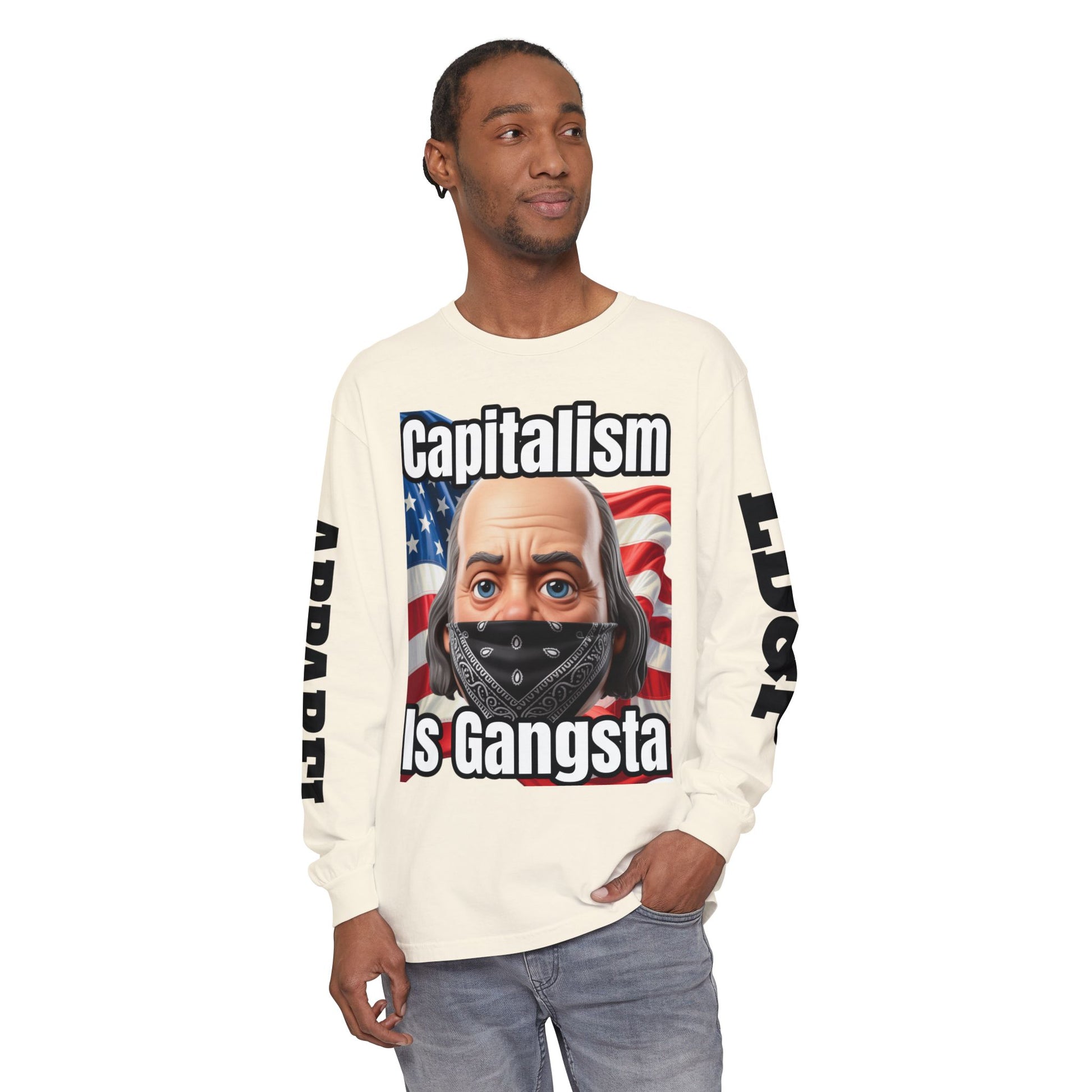 Capitalism is Gangsta Long Sleeve T-Shirt