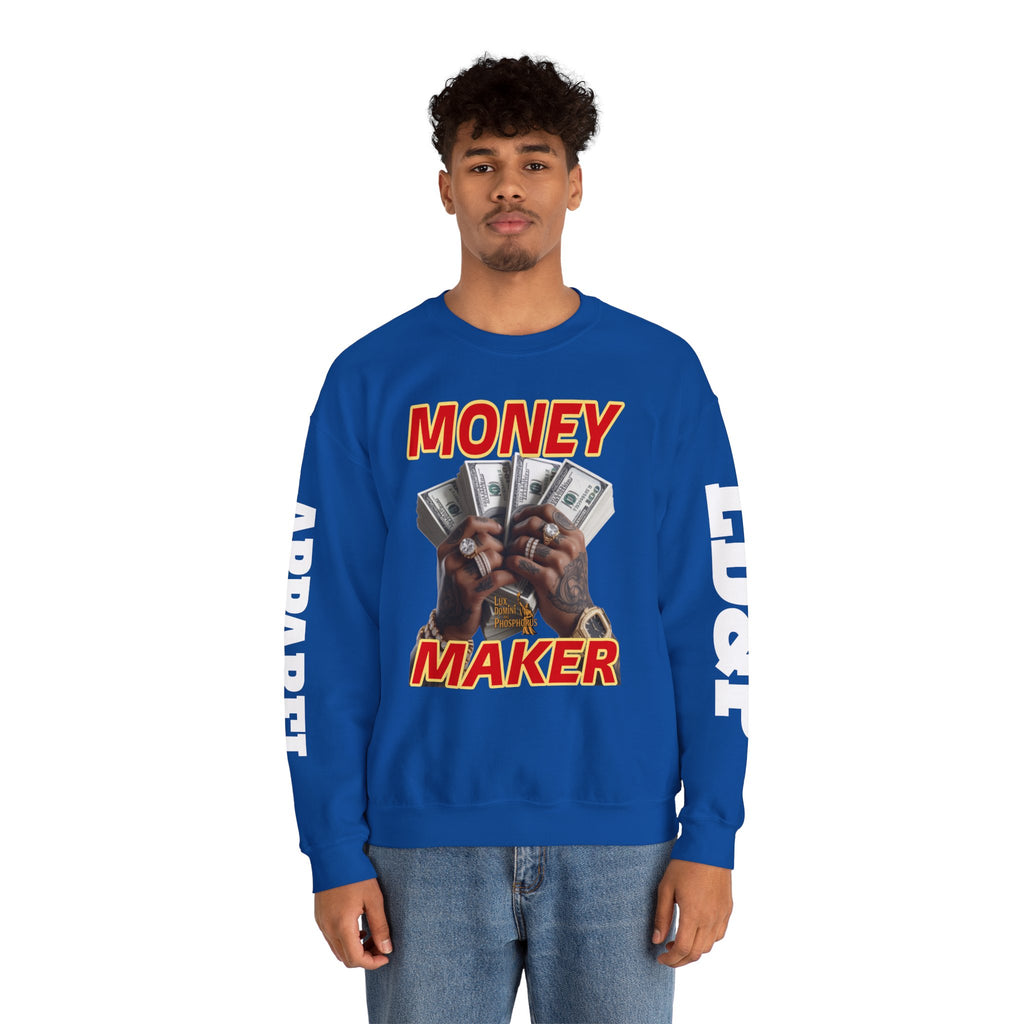 Money Maker Unisex Sweatshirt - LD&P APPAREL Design