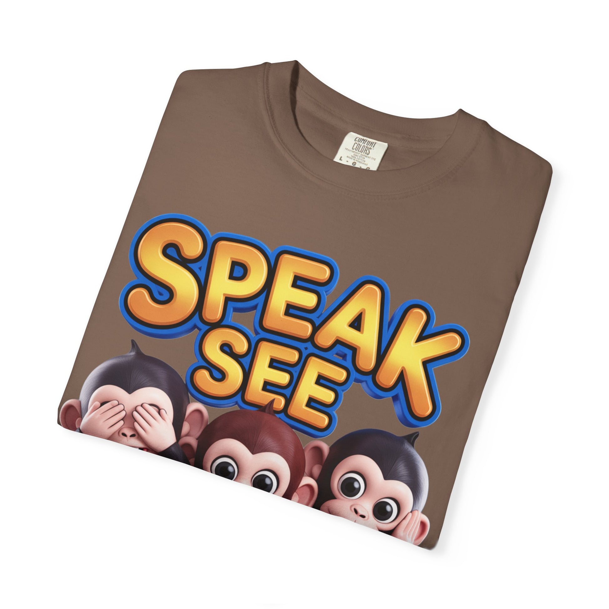 Graphic T-Shirt Speak See Hear No Evil