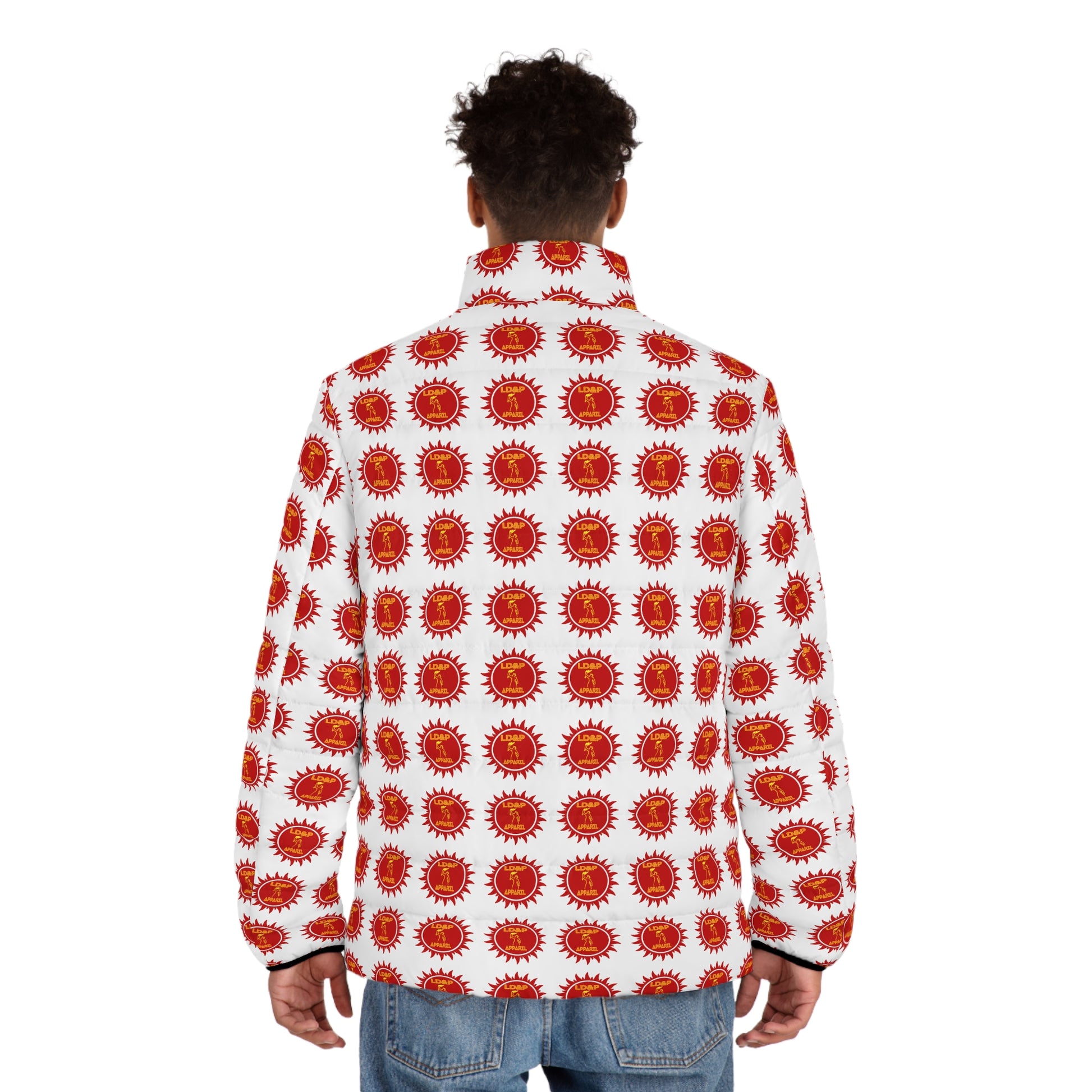White Puffer Jacket LD&P APPAREL Design