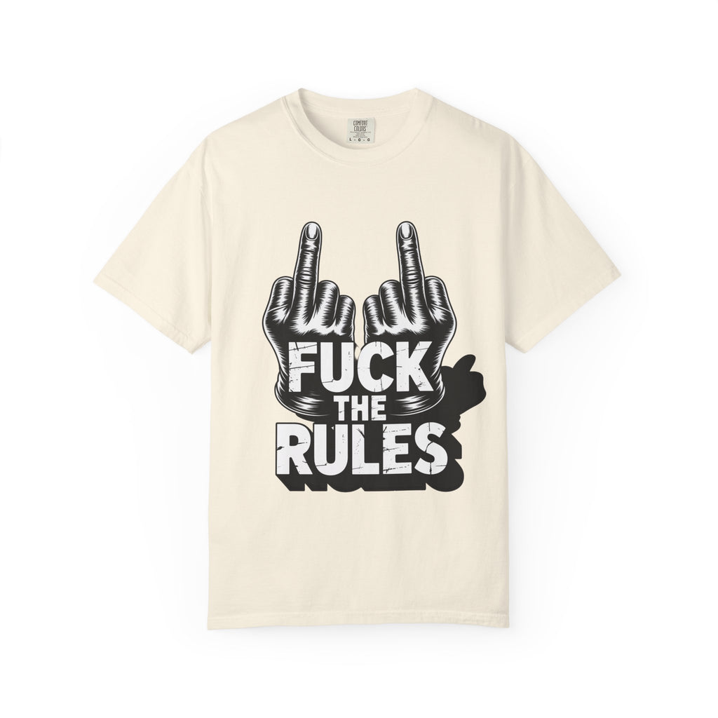 Trust Nothing Unisex T-shirt - Skip The Rules Typography Tee