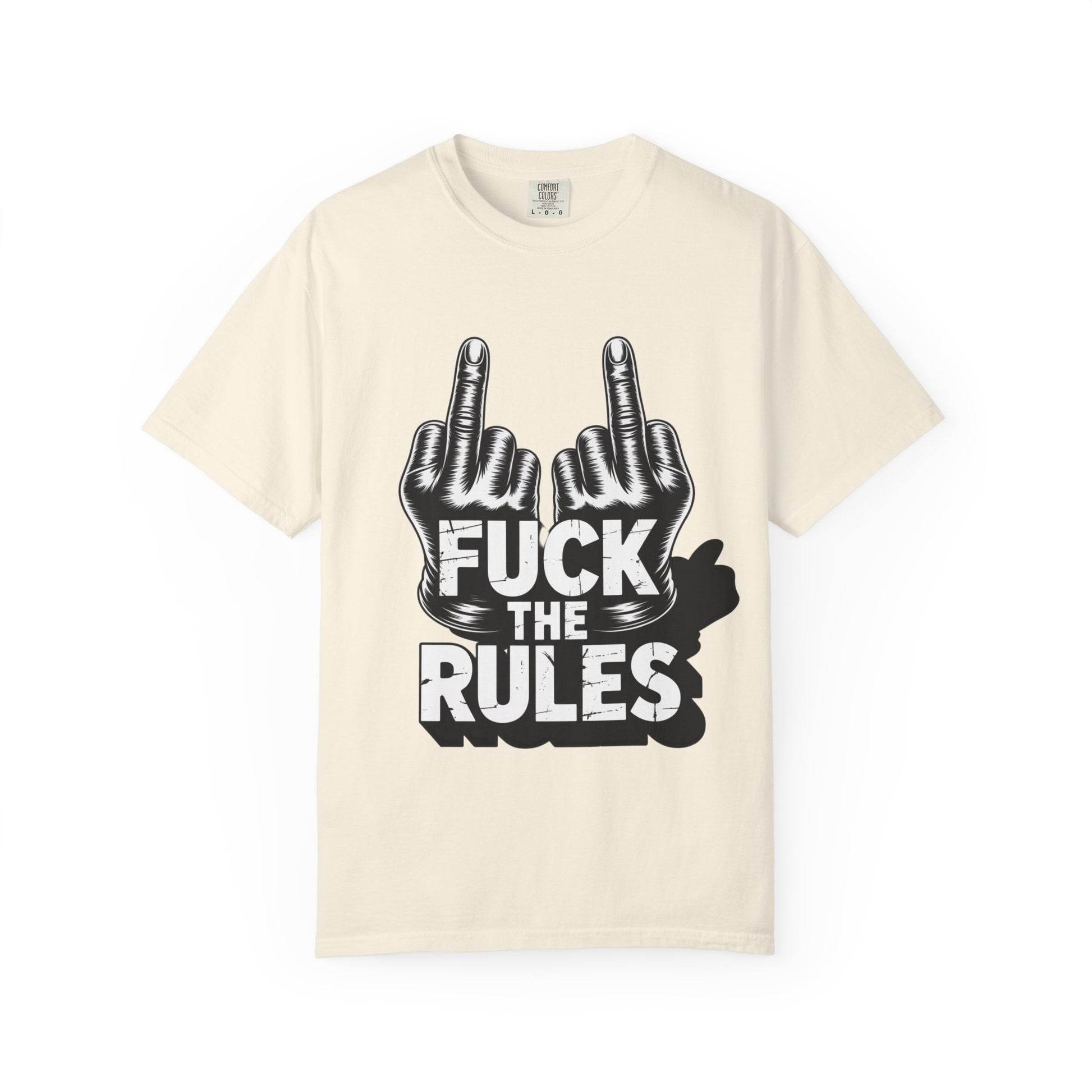 Trust Nothing Unisex T-shirt - Skip The Rules Typography Tee