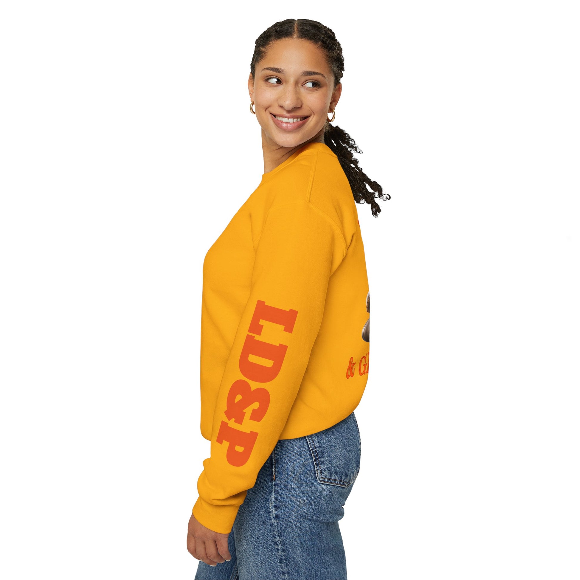 Unisex Sweatshirt Stop Hating LD&P Apparel Design
