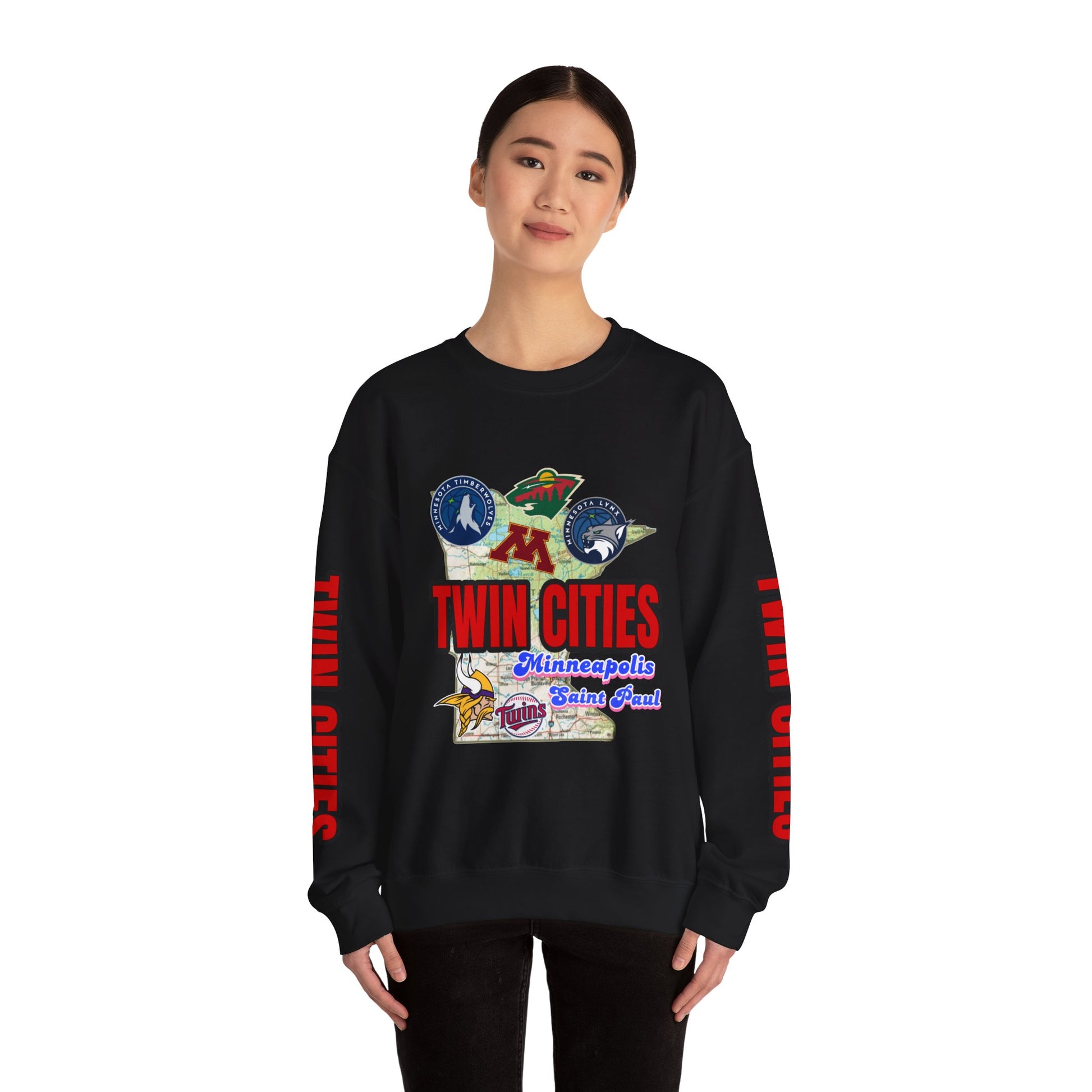 Crewneck Sweatshirt TWIN CITIES Urban Design