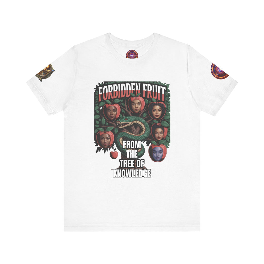 Short Sleeve Tee - Tree of Knowledge Forbidden Fruit Design