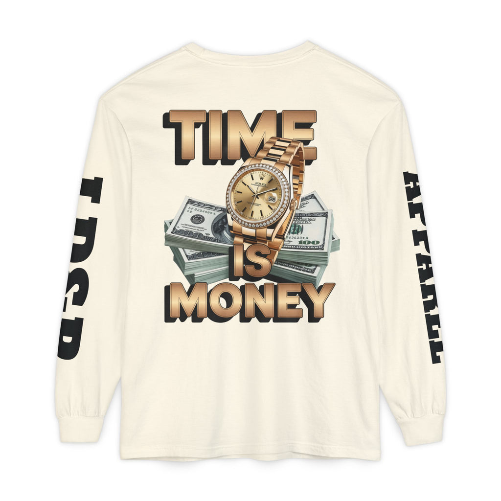 Long Sleeve T-Shirt Time is MONEY Design