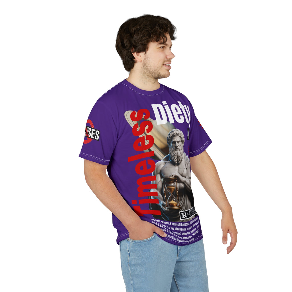 Timeless Diety Graphic Tee LD&P APPAREL Purple