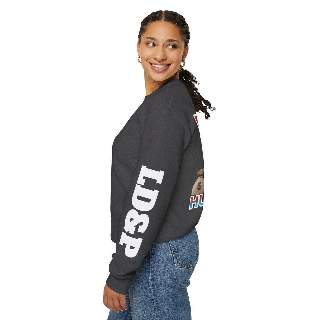 Crewneck Sweatshirt - Born Hustler LD&P Apparel