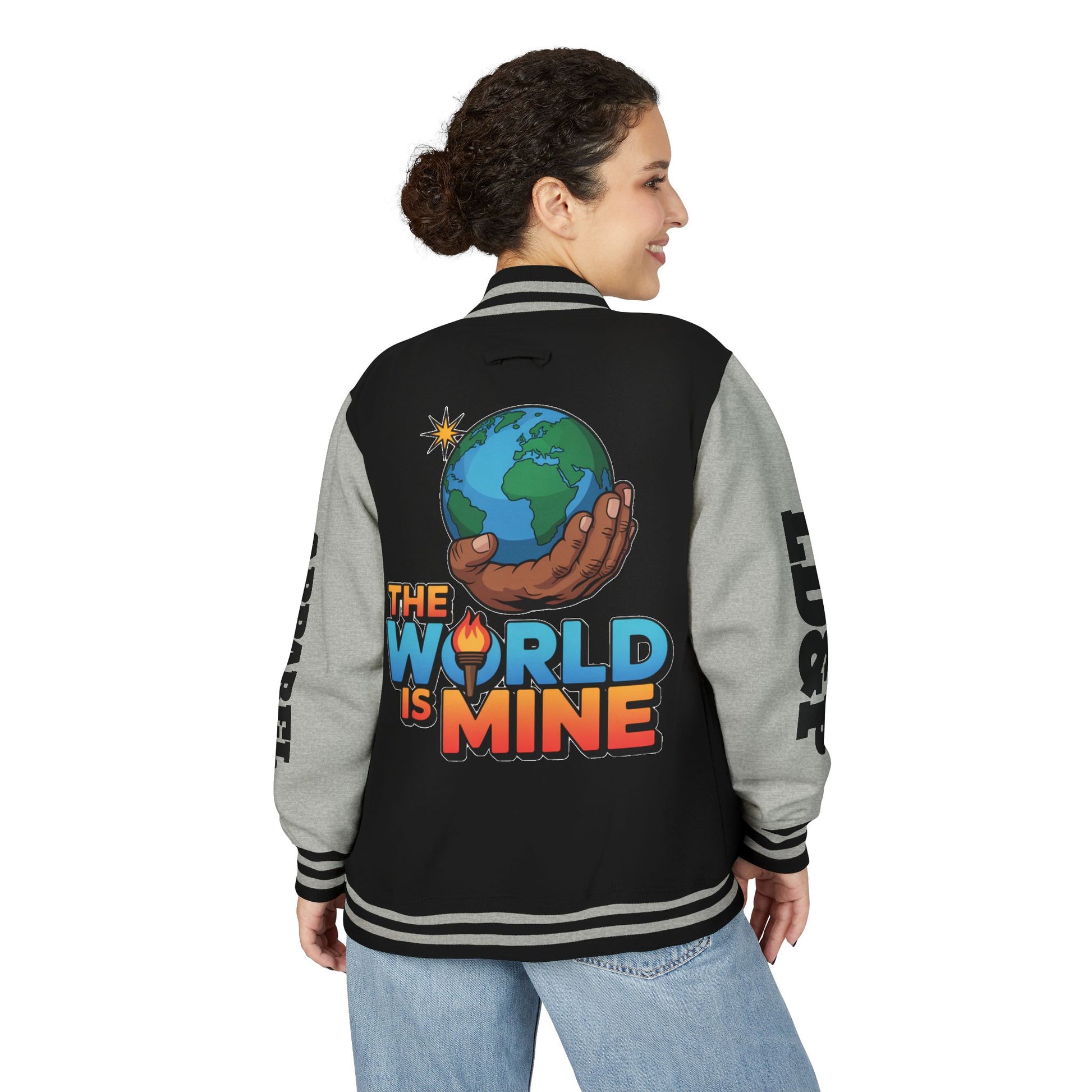 Letterman Jacket - The World is Mine LD&P APPAREL Design