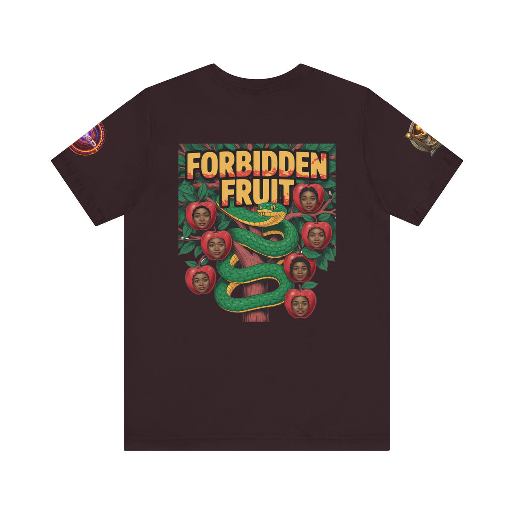 Short Sleeve Tee - Tree of Knowledge Forbidden Fruit Design