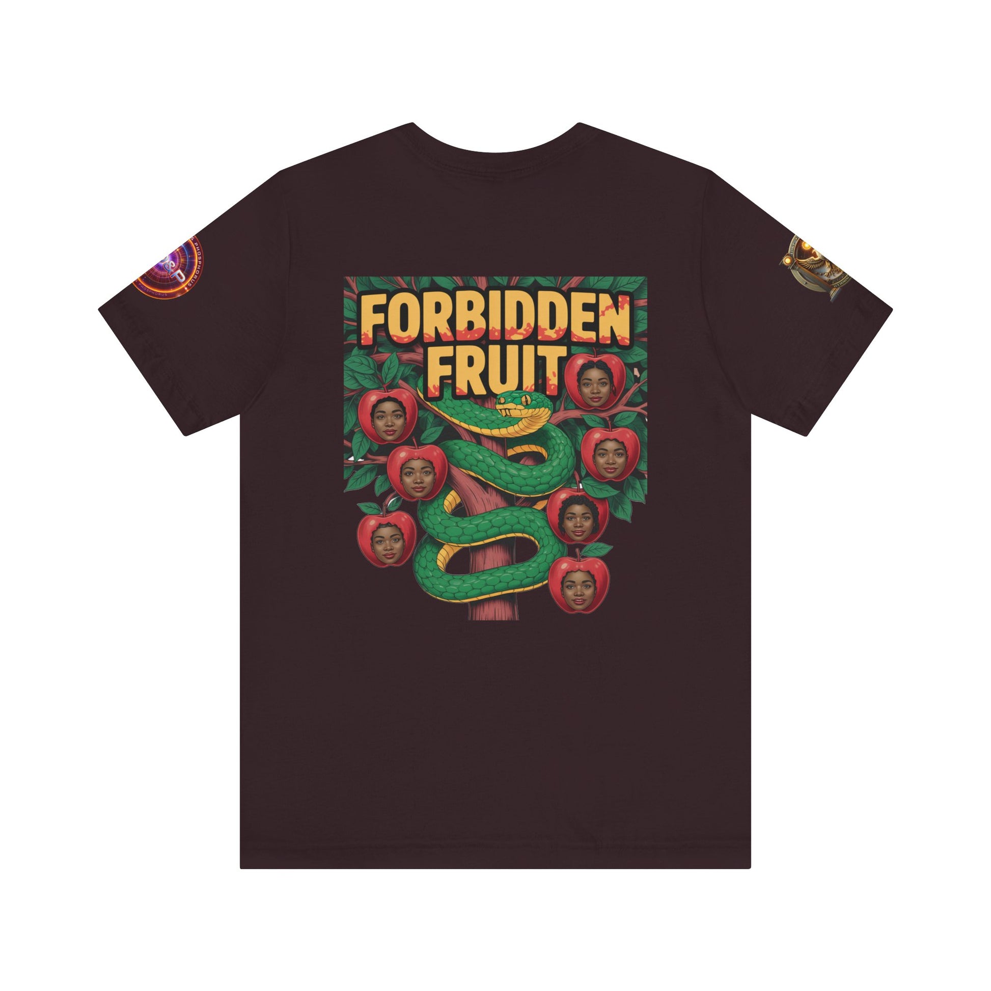 Short Sleeve Tee - Tree of Knowledge Forbidden Fruit Design
