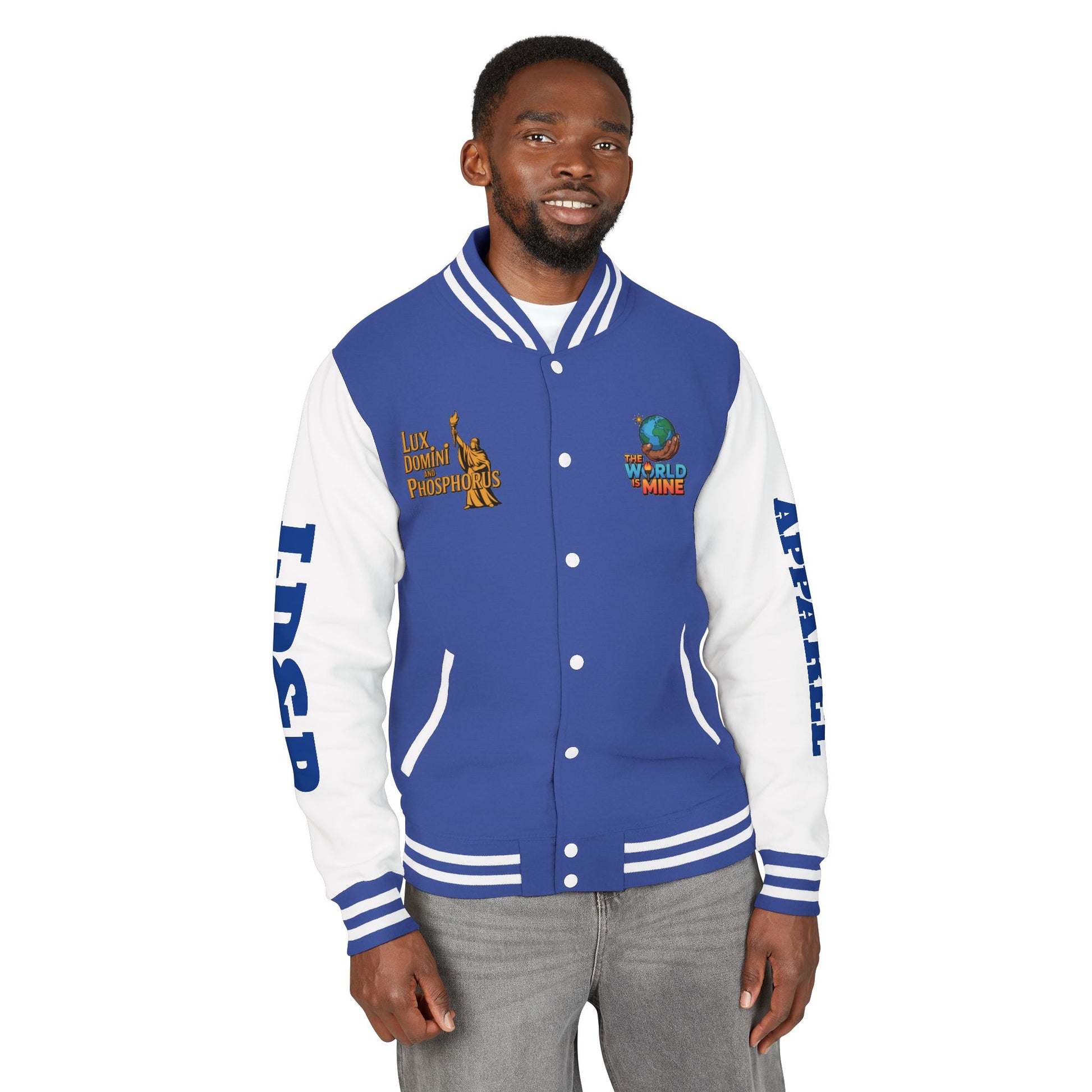 Letterman Jacket - The World is Mine LD&P APPAREL Design