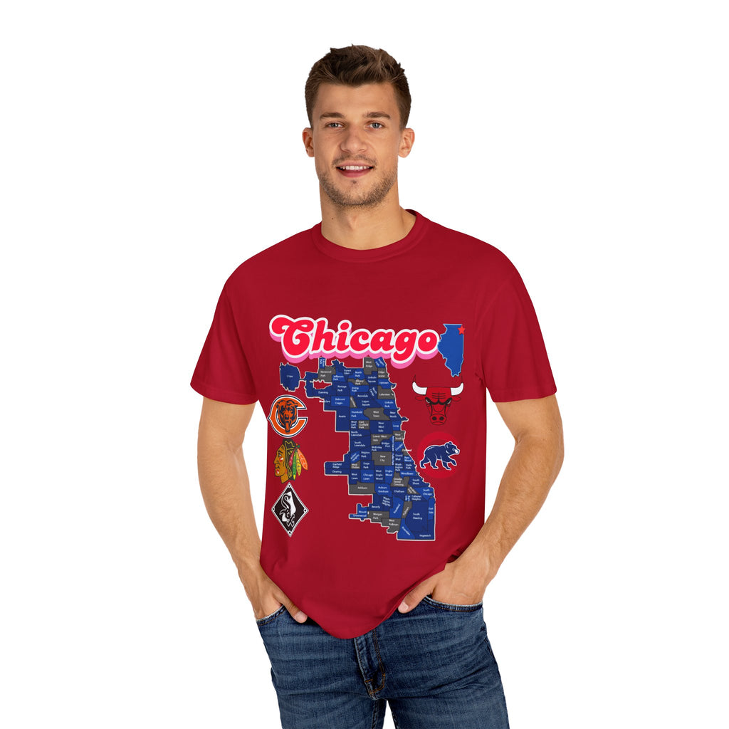 Chicago Unisex T-shirt - Vintage Chicago Design