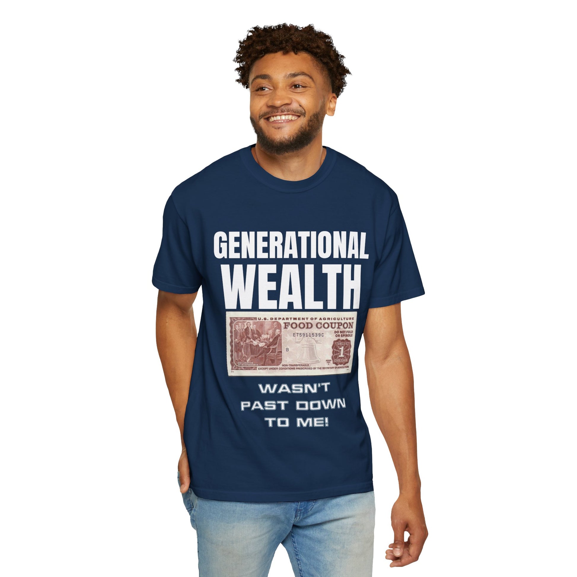 Garment-Dyed T-shirt Generational Wealth Tee