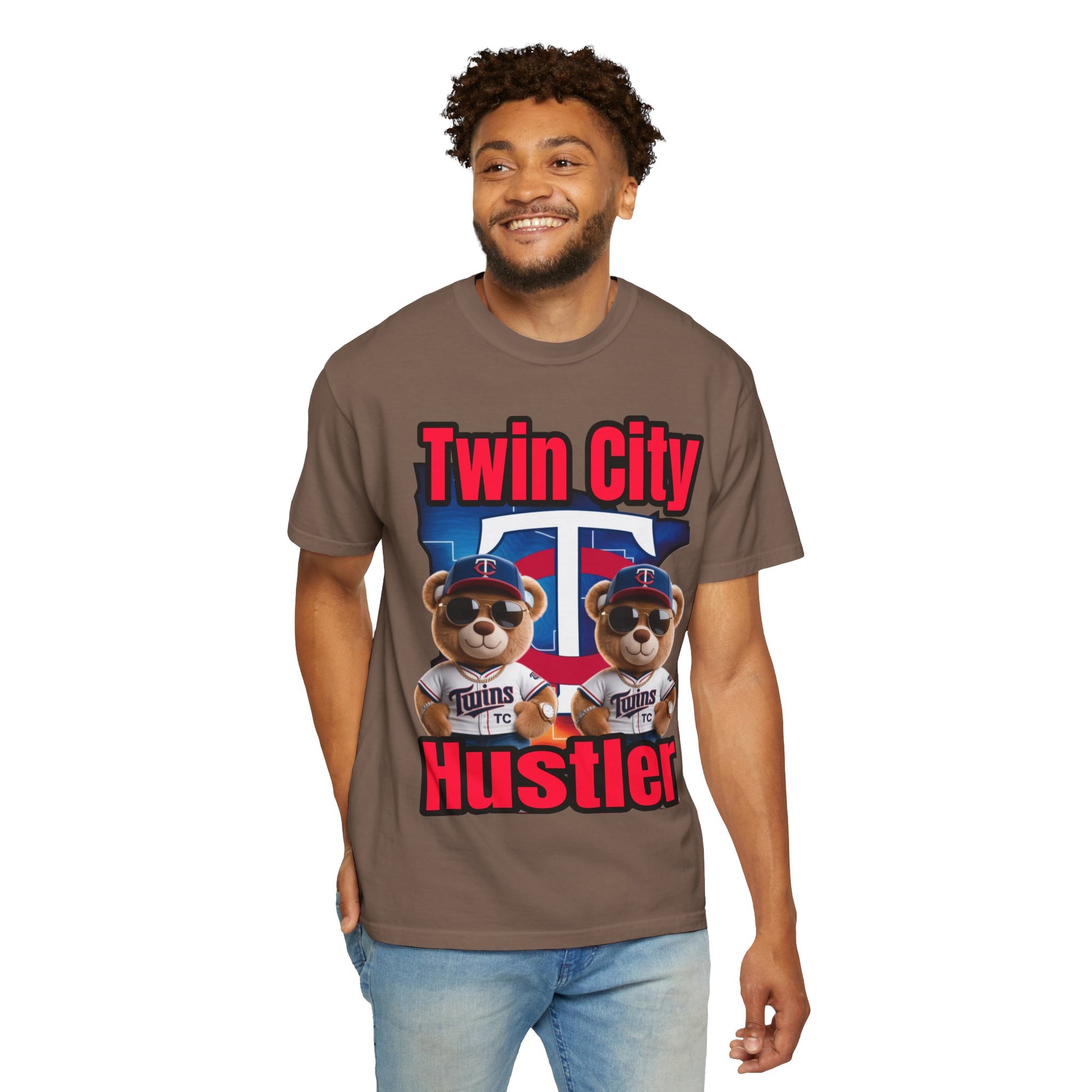 Hustler Garment-Dyed T-shirt - Twin City LD&P Apparel Design