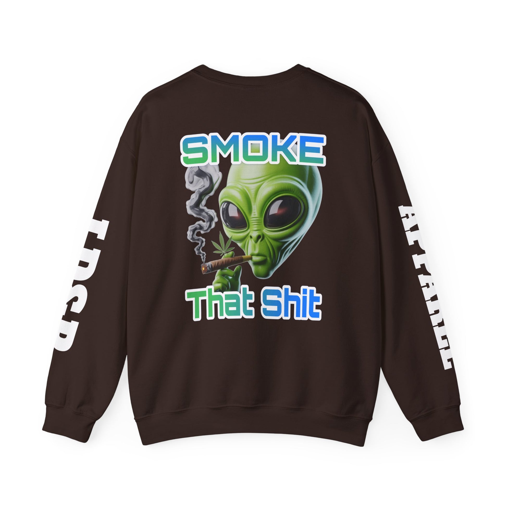 Crewneck Sweatshirt - Smoke That LD&P APPAREL Design