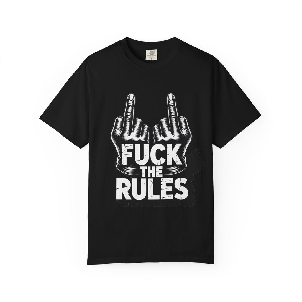 Trust Nothing Unisex T-shirt - Skip The Rules Typography Tee