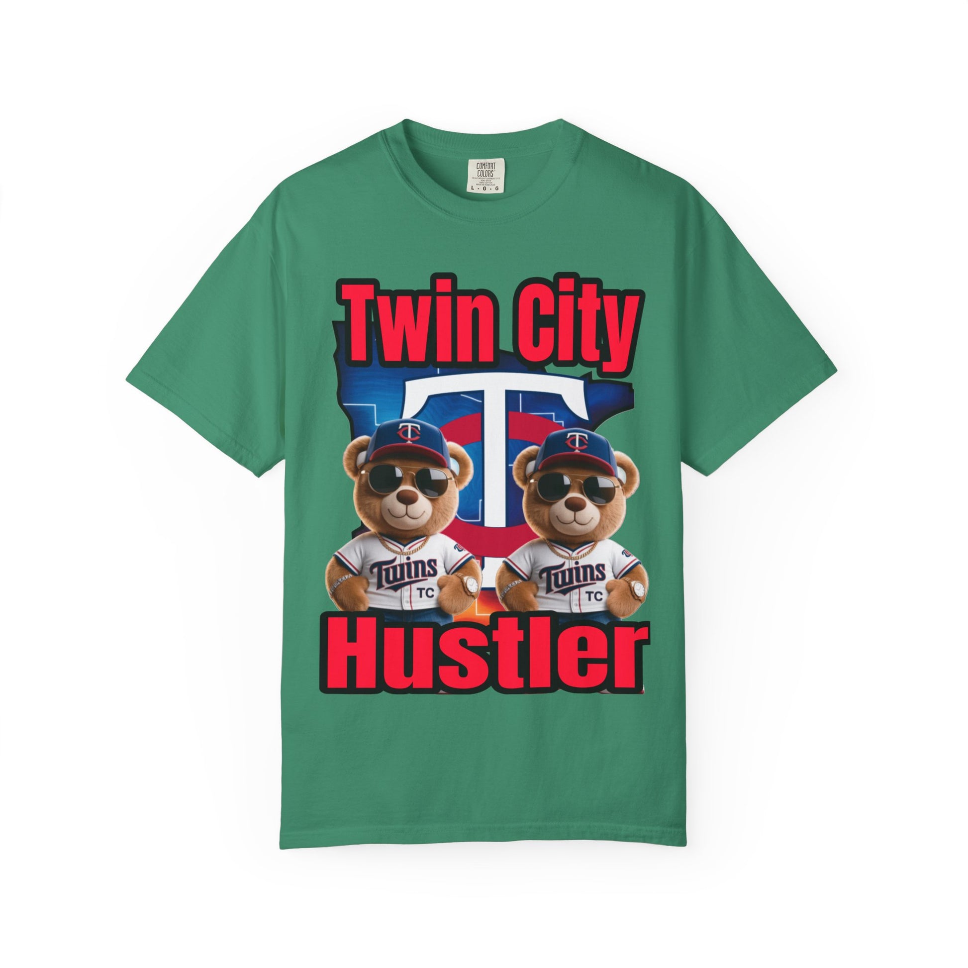 Hustler Garment-Dyed T-shirt - Twin City LD&P Apparel Design
