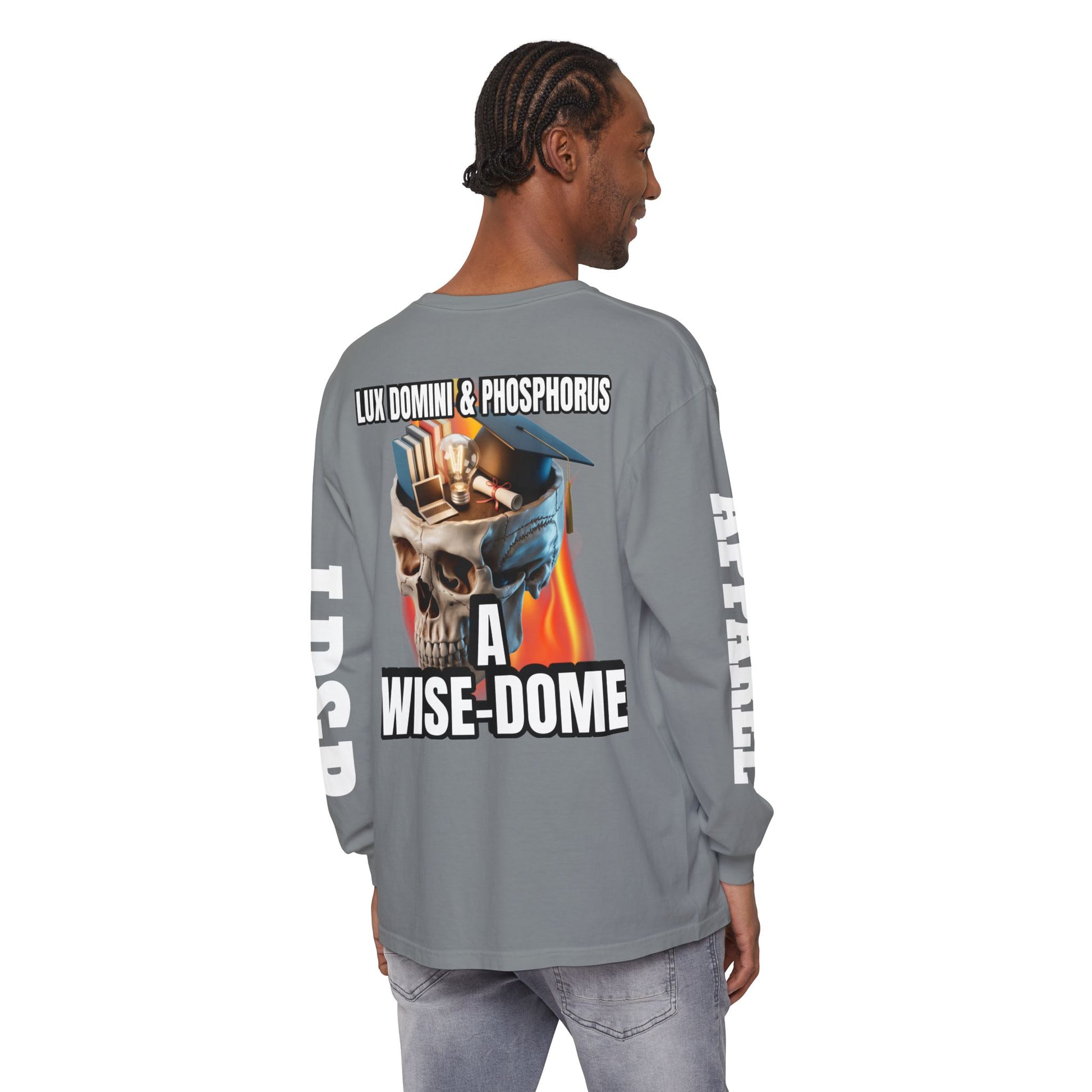'A Wise-Dome' LD&P APPAREL Long Sleeve Tee