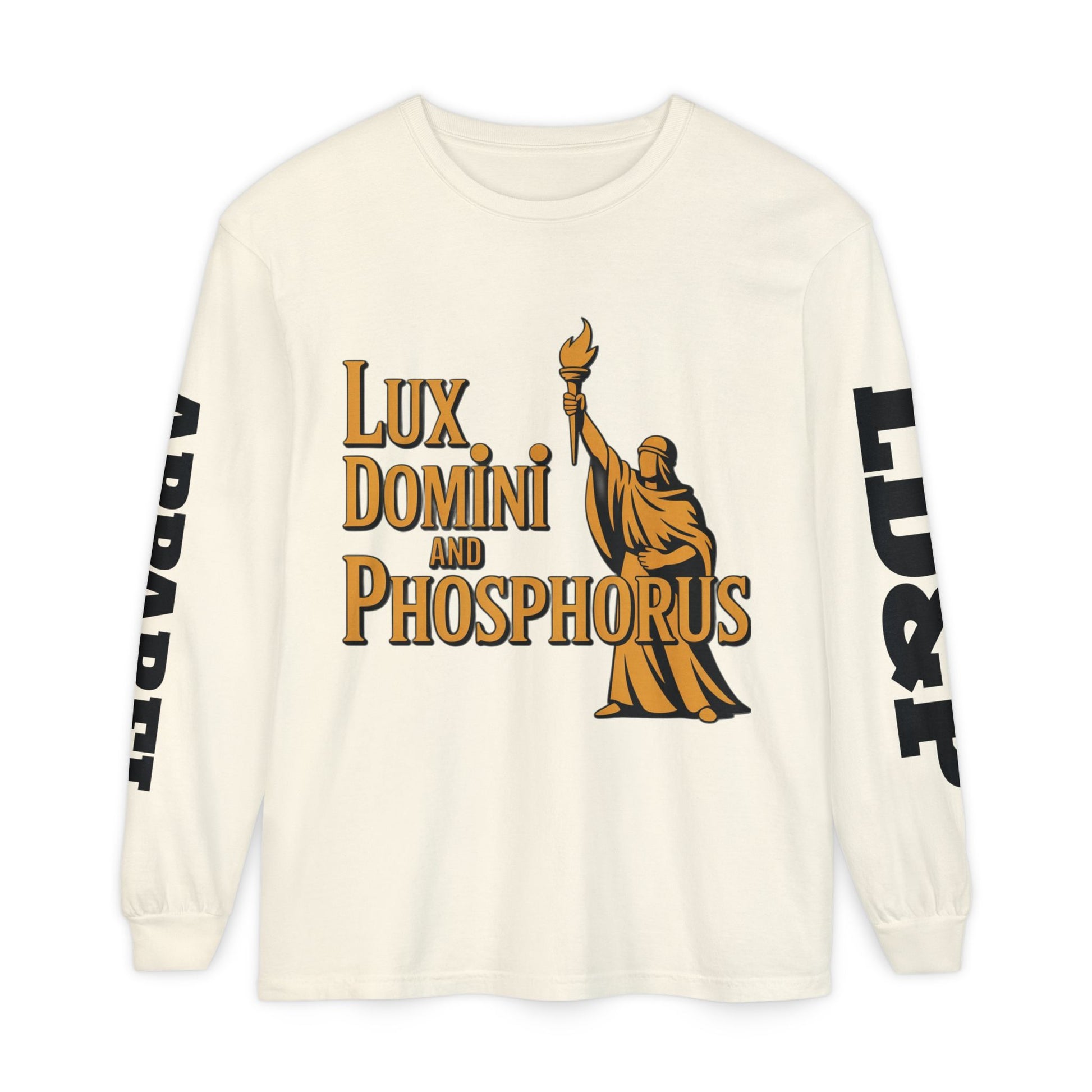 Long Sleeve T-Shirt Lux Domini and Phosphorus LD&P Apparel Design