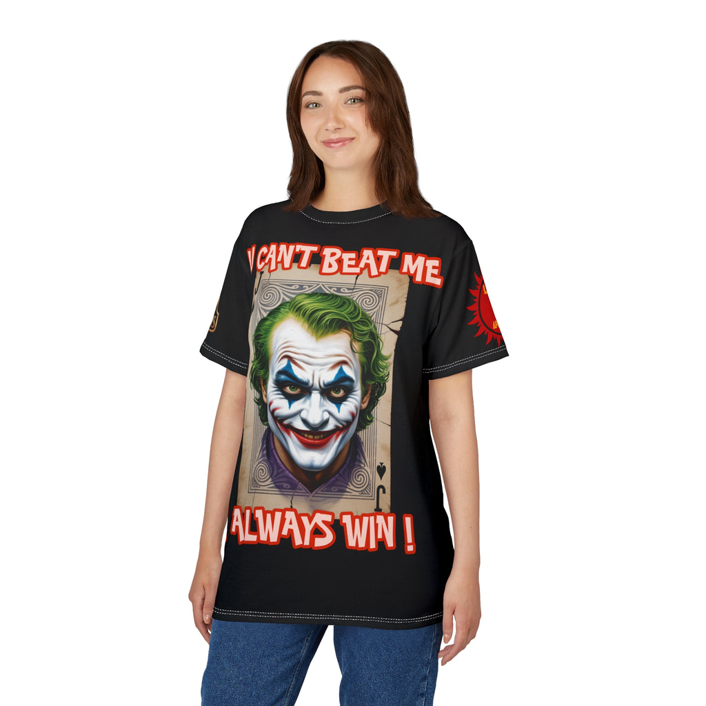 LD&P APPAREL "U Can't Beat Me I Always Win" Graphic Tee Shirt black