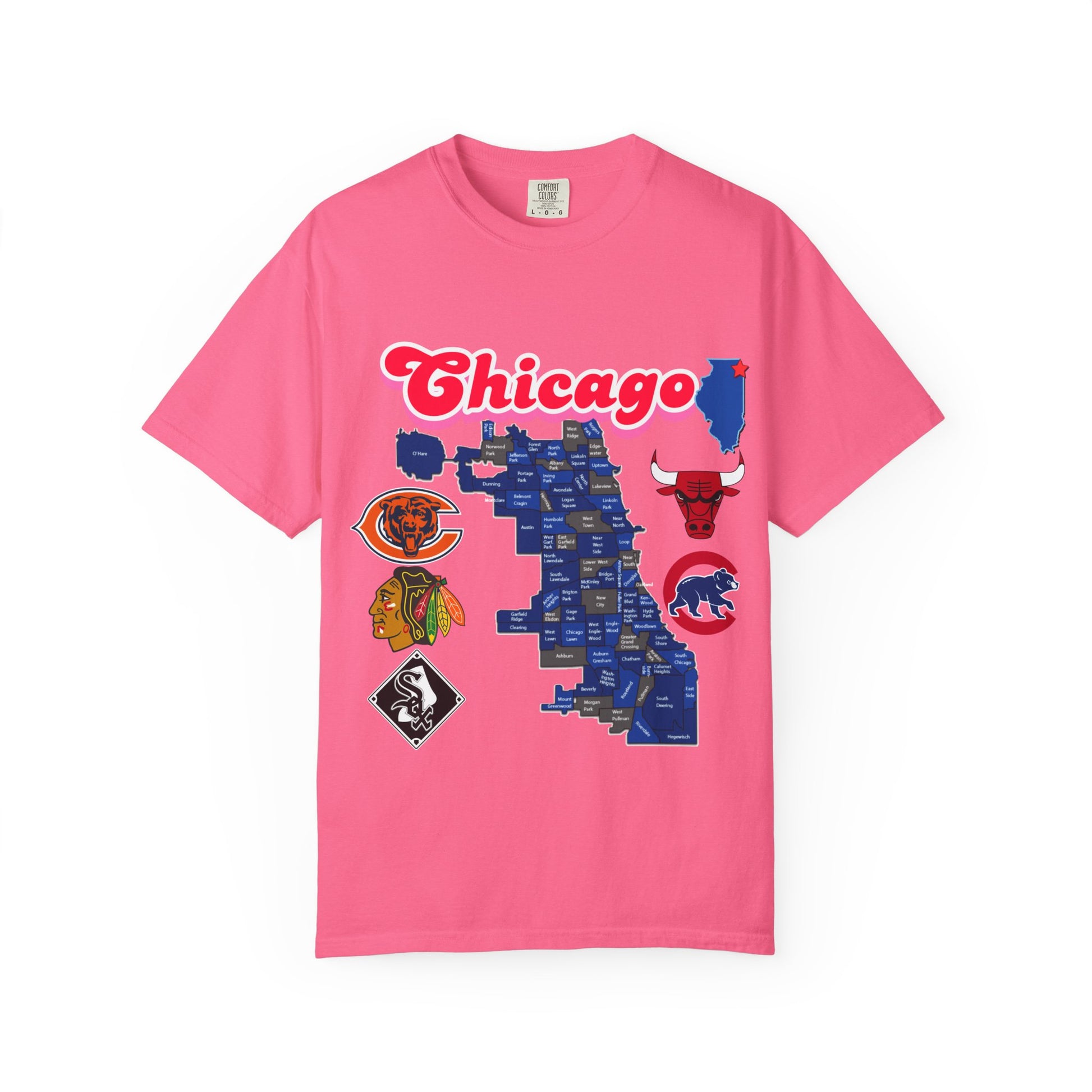 Chicago Unisex T-shirt - Vintage Chicago Design