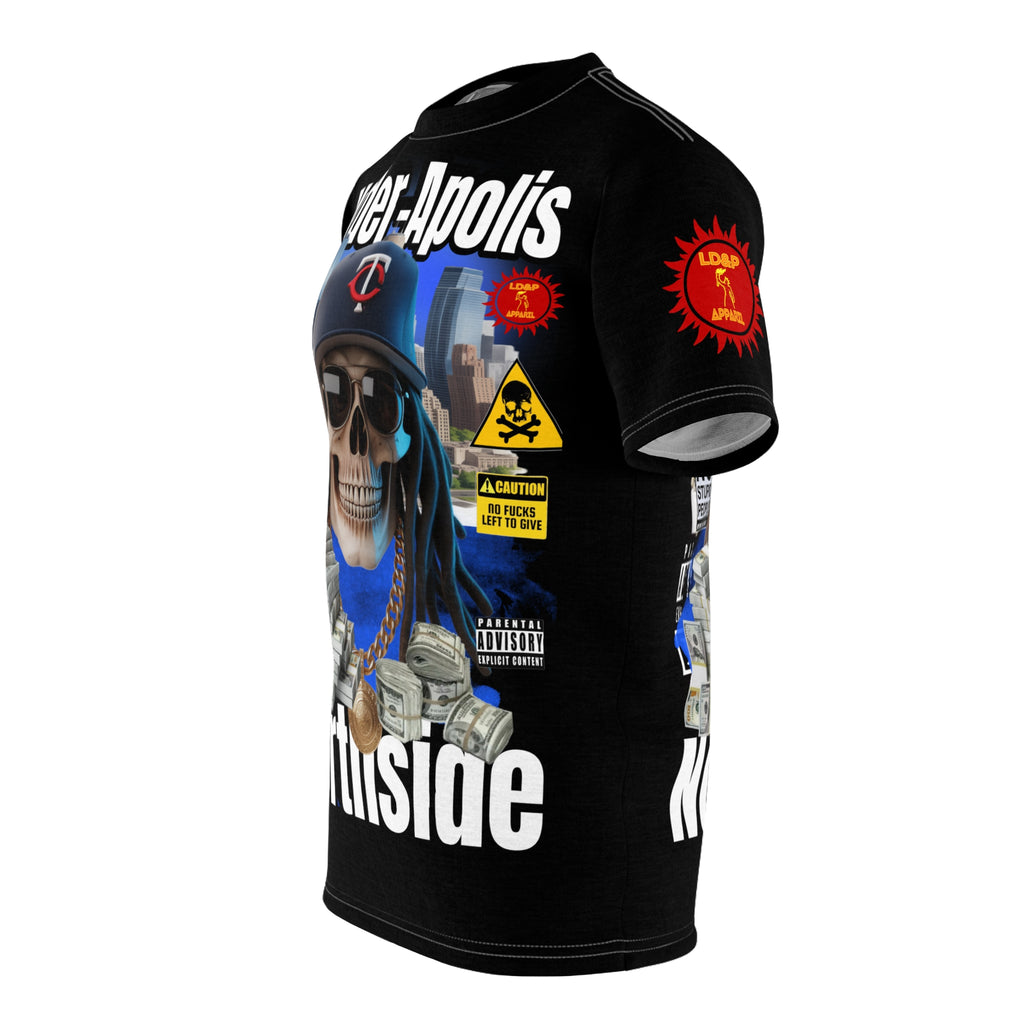 Murder-Apolis Northside LD&P APPAREL GRAPHIC Tee Black